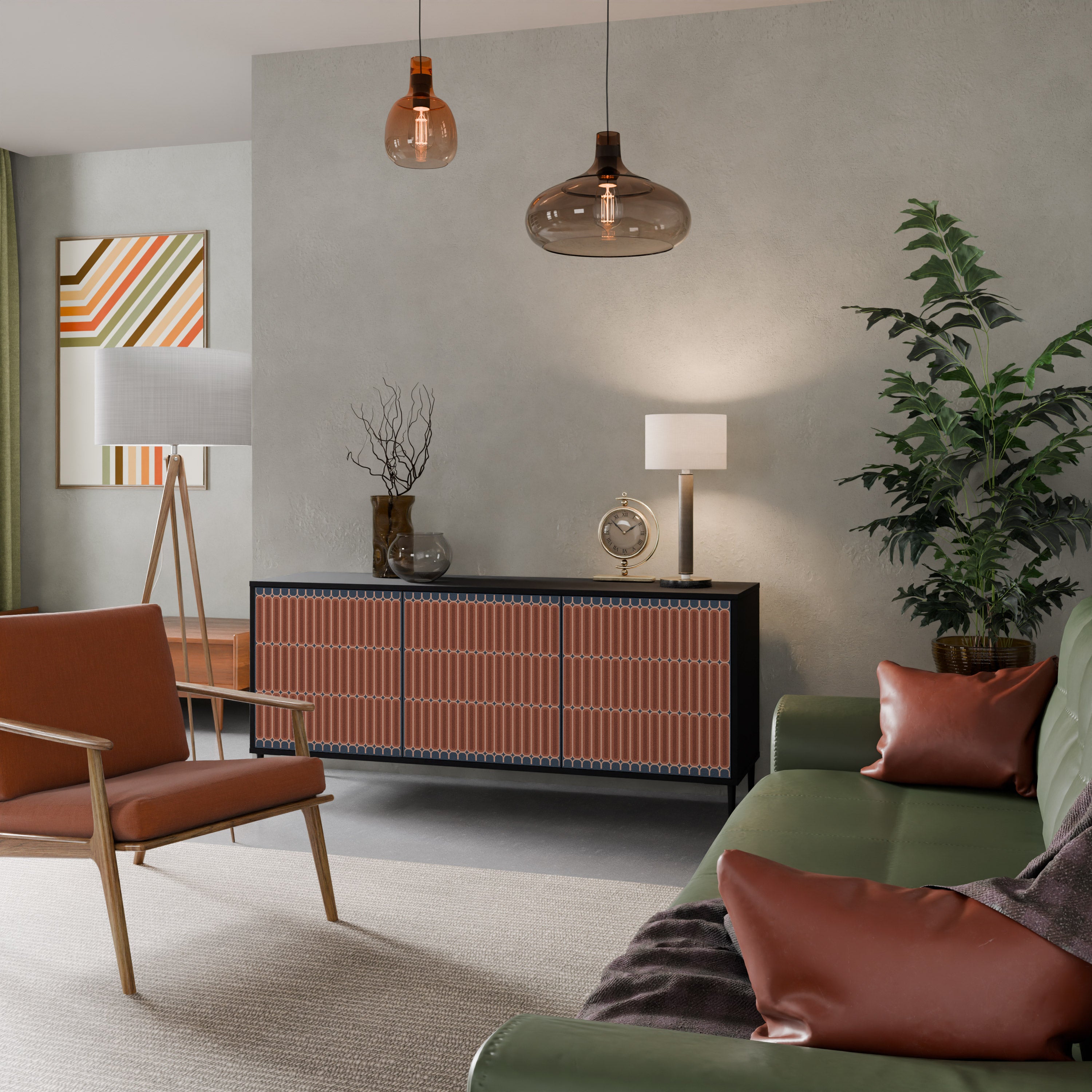 HYPNOTIC GATE Μπουφές 3-θυρών