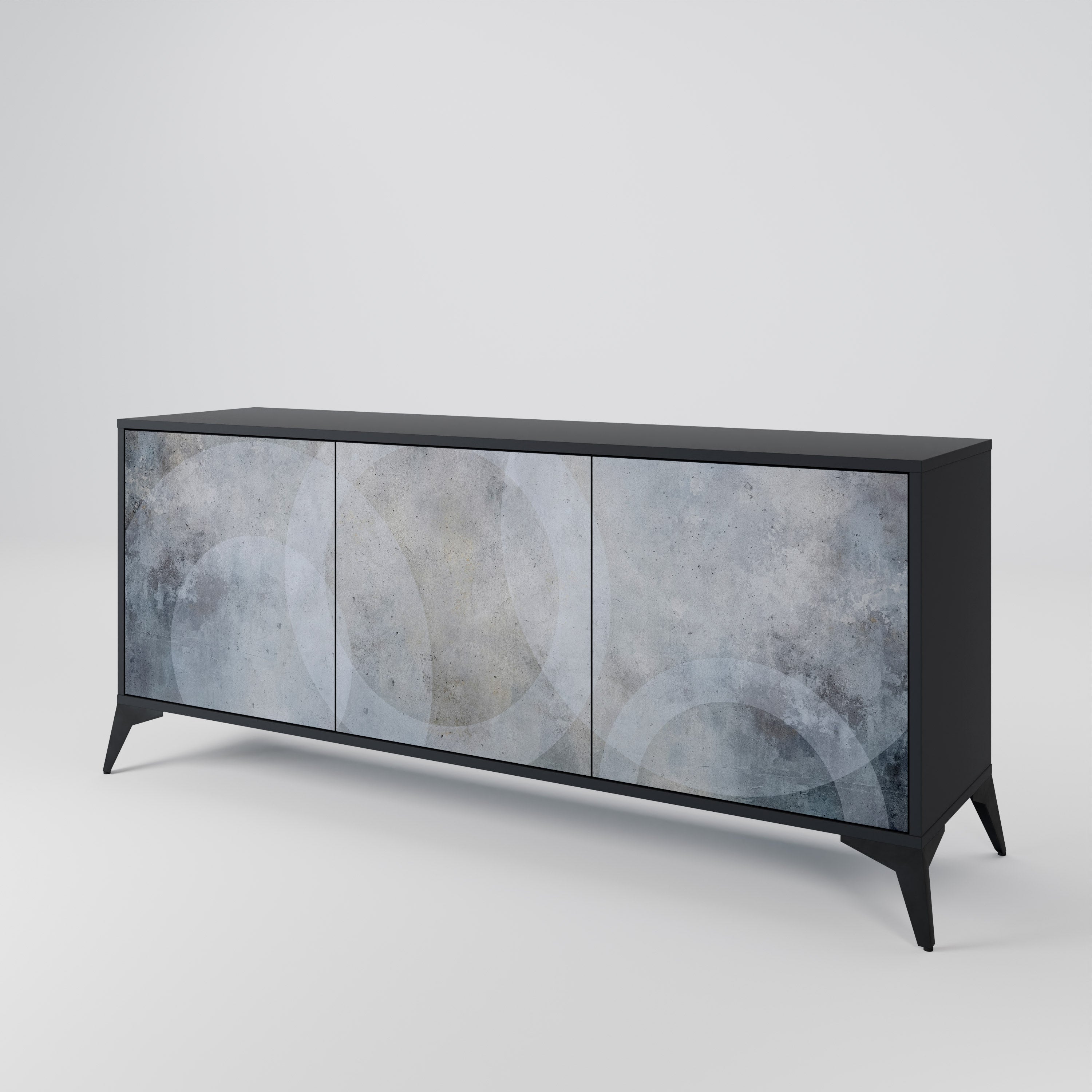 MUTED ARC 3-Door Sideboard