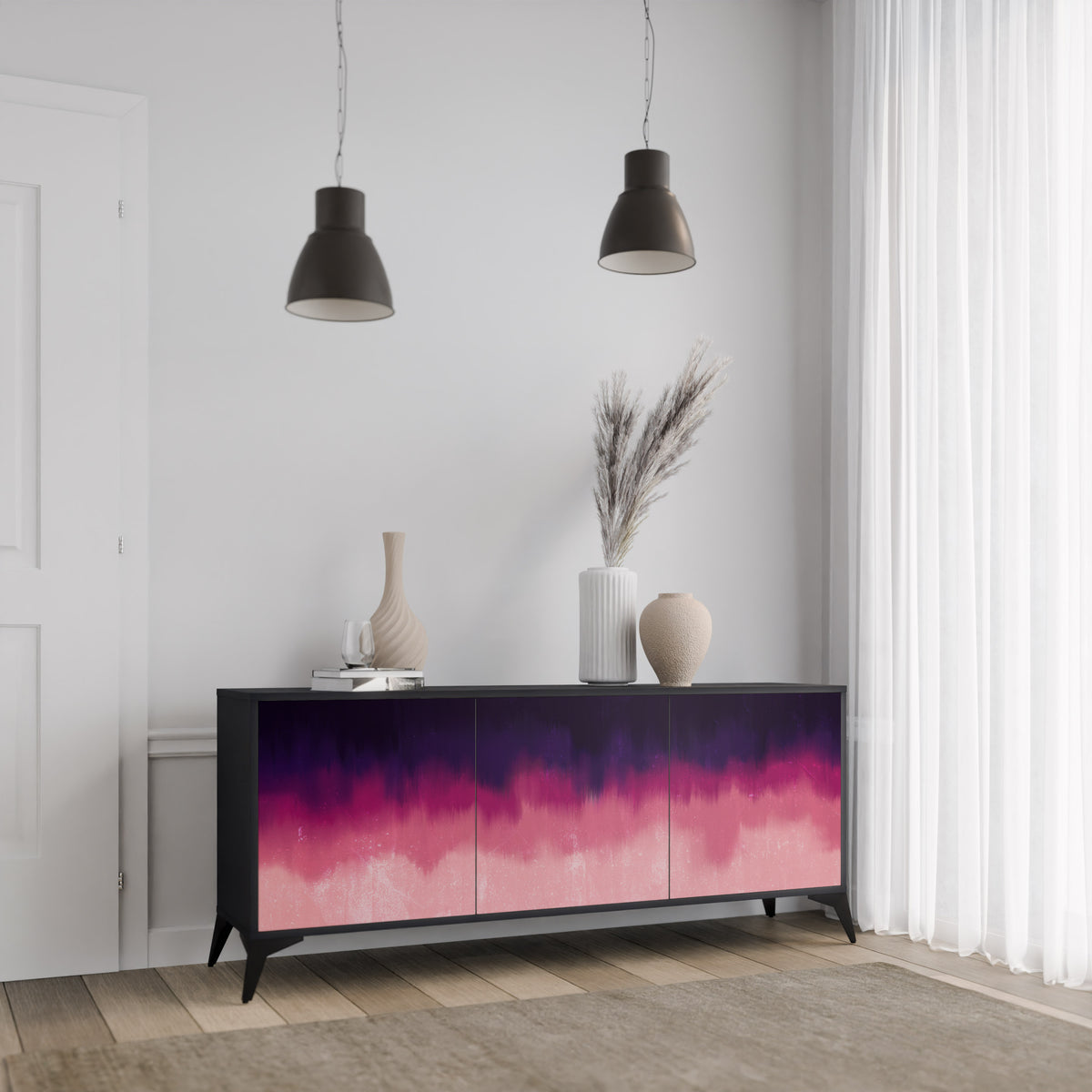 AURORA BOREALIS 3-türiges Sideboard