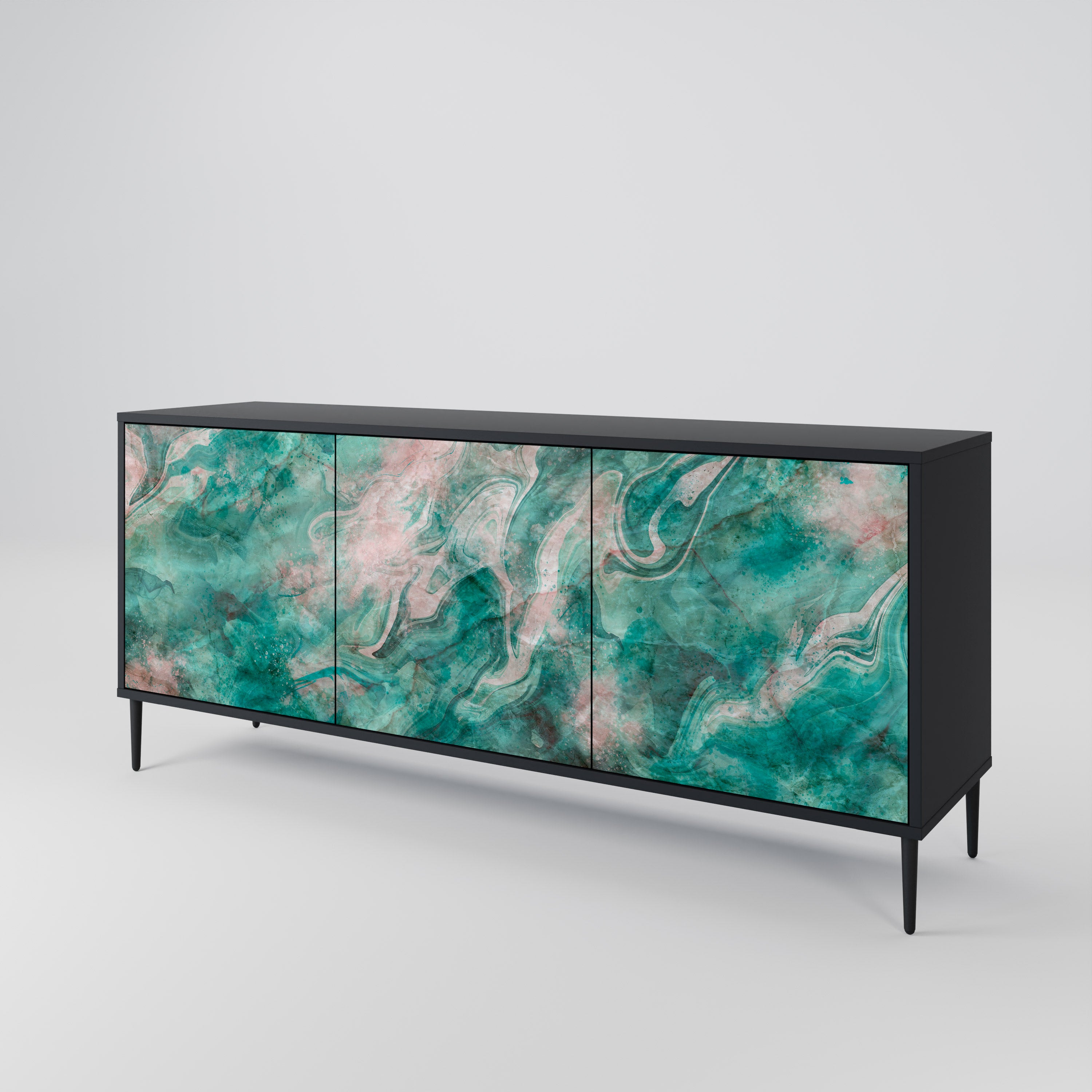ABSTRACT ALCHEMY 3-Door Sideboard