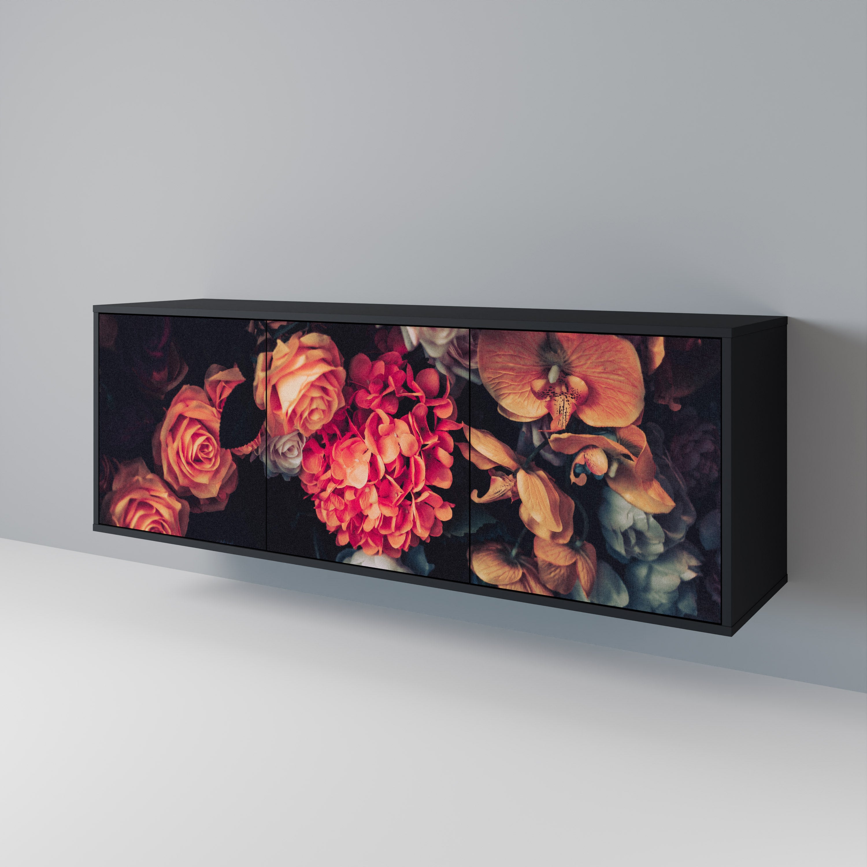 NEVERENDING BLOOM 3-Door Sideboard
