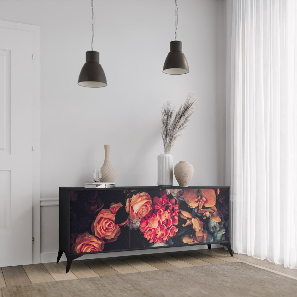 NEVERENDING BLOOM 3-Door Sideboard