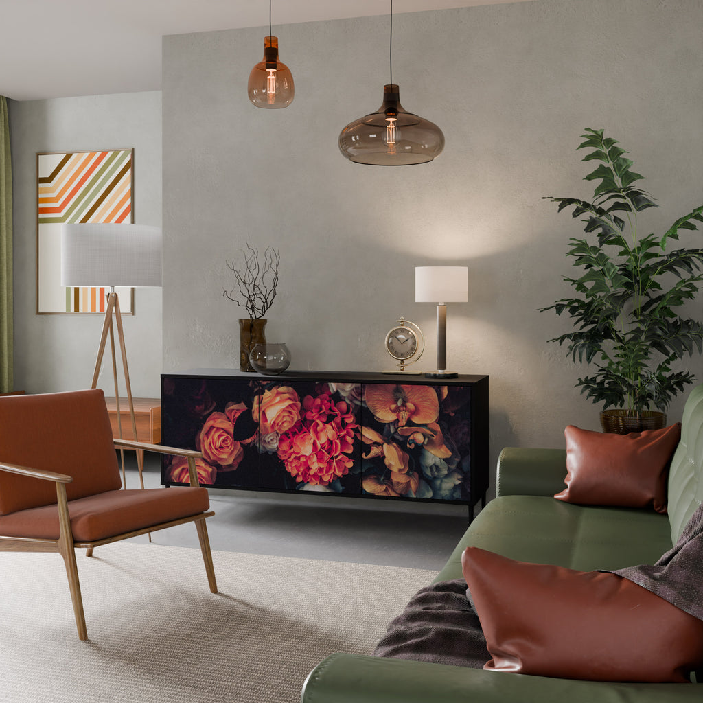 NEVERENDING BLOOM 3-Door Sideboard