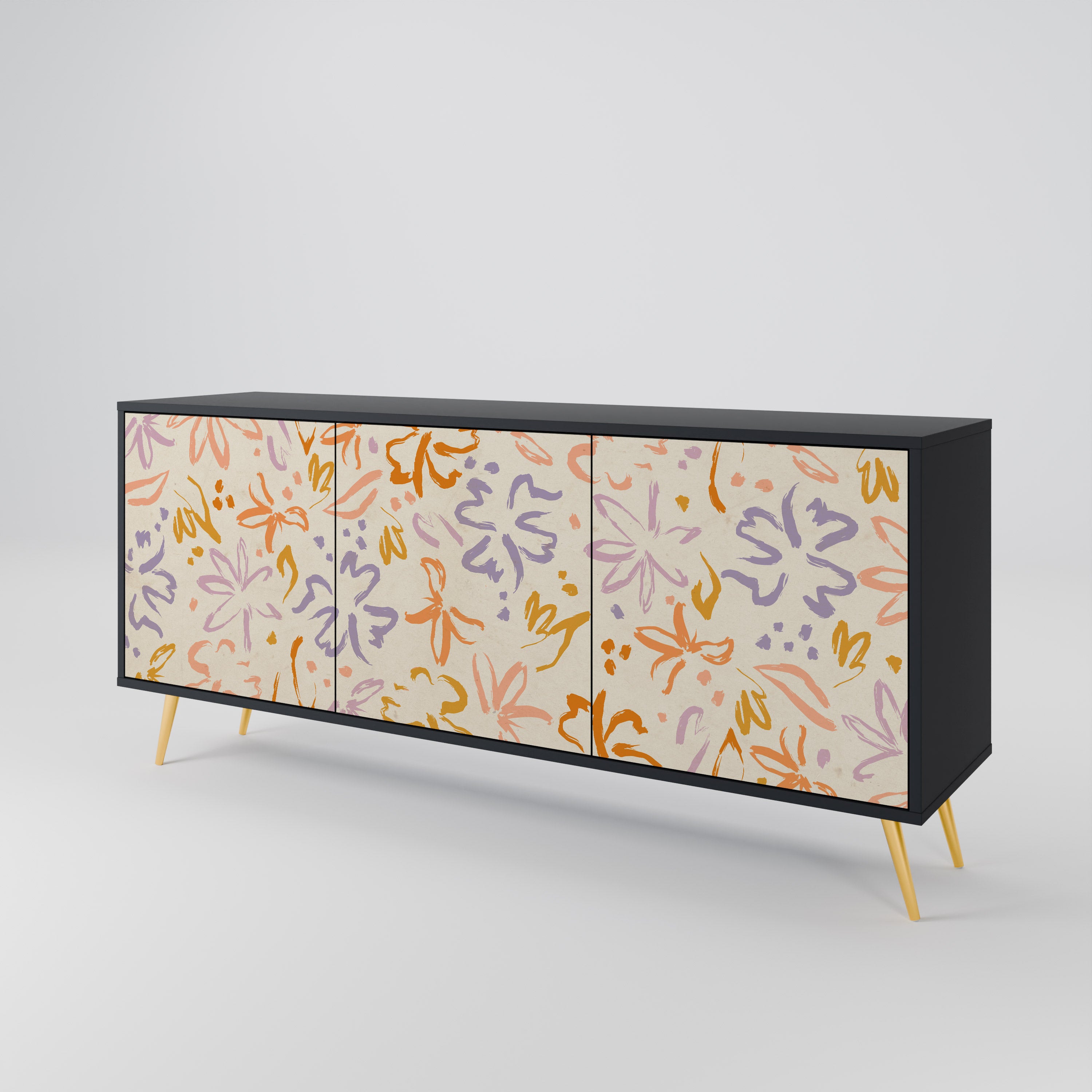 SPRING WHIMSY 3-Door Sideboard