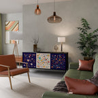 FLORAL COMBINATION 3-Door Sideboard