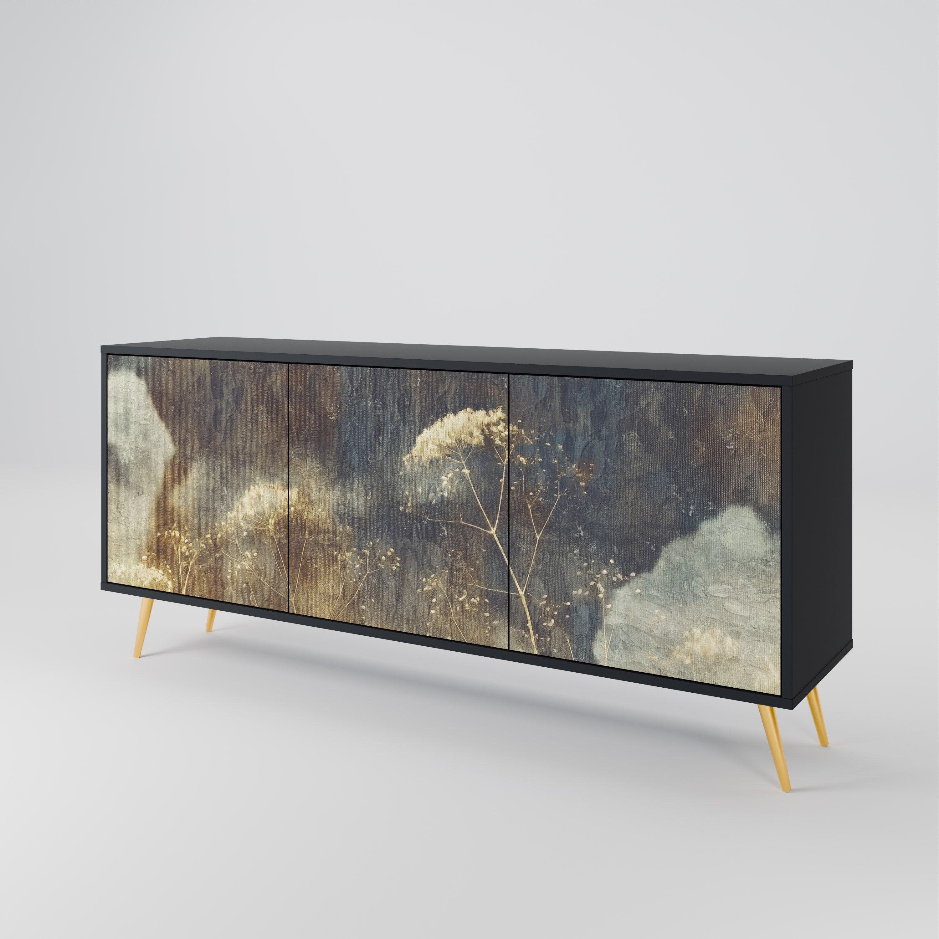 GENTLE POWER 3-Door Sideboard