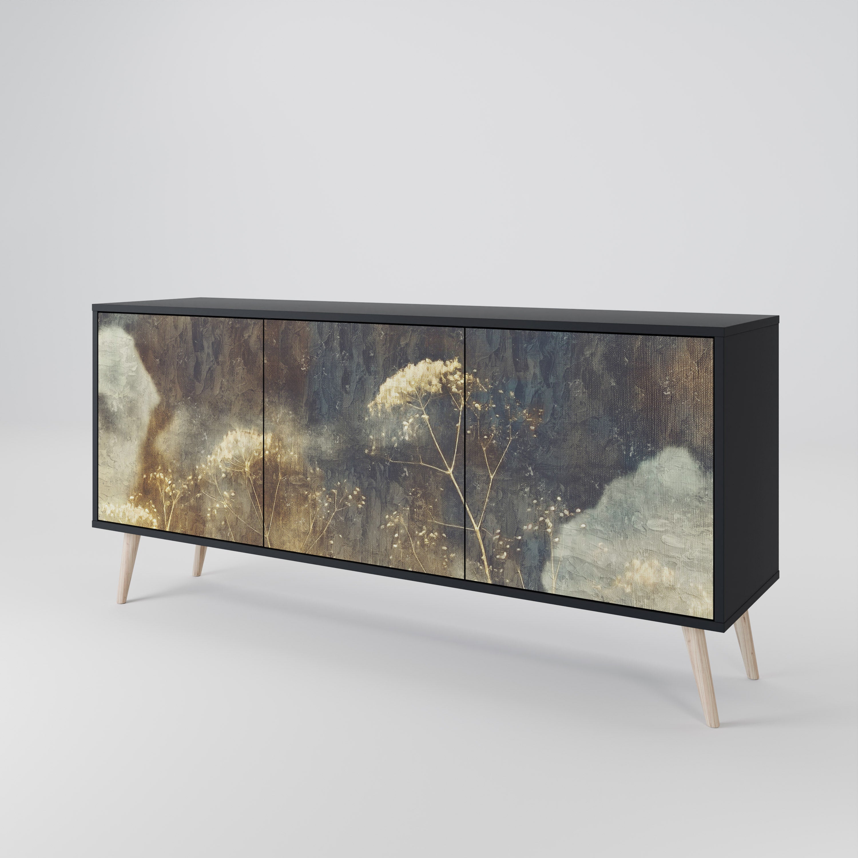 GENTLE POWER 3-Door Sideboard