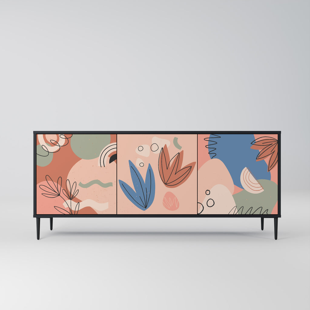 PASTEL DESTINY 3-Door Sideboard