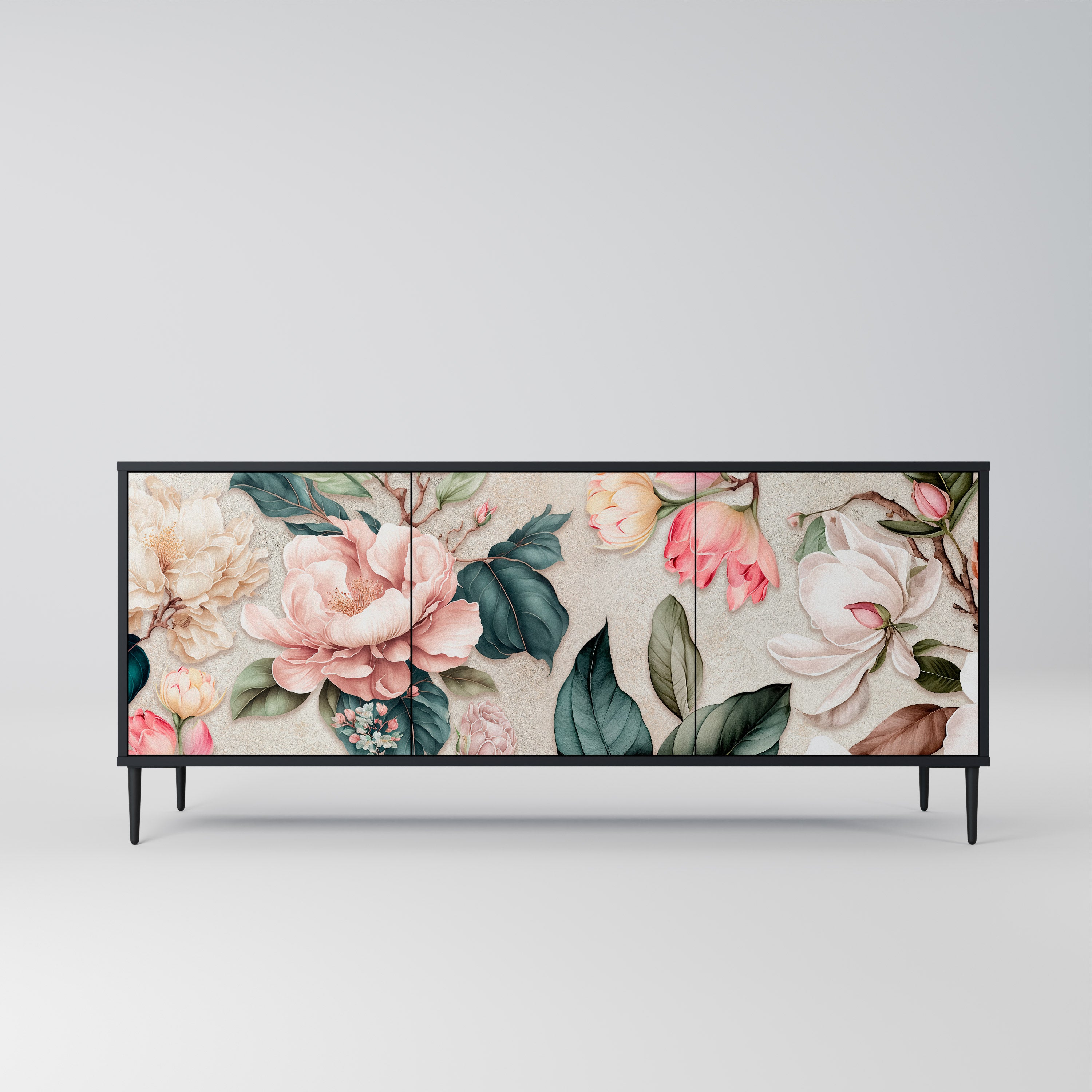 FLORAL GRACE 3-Door Sideboard