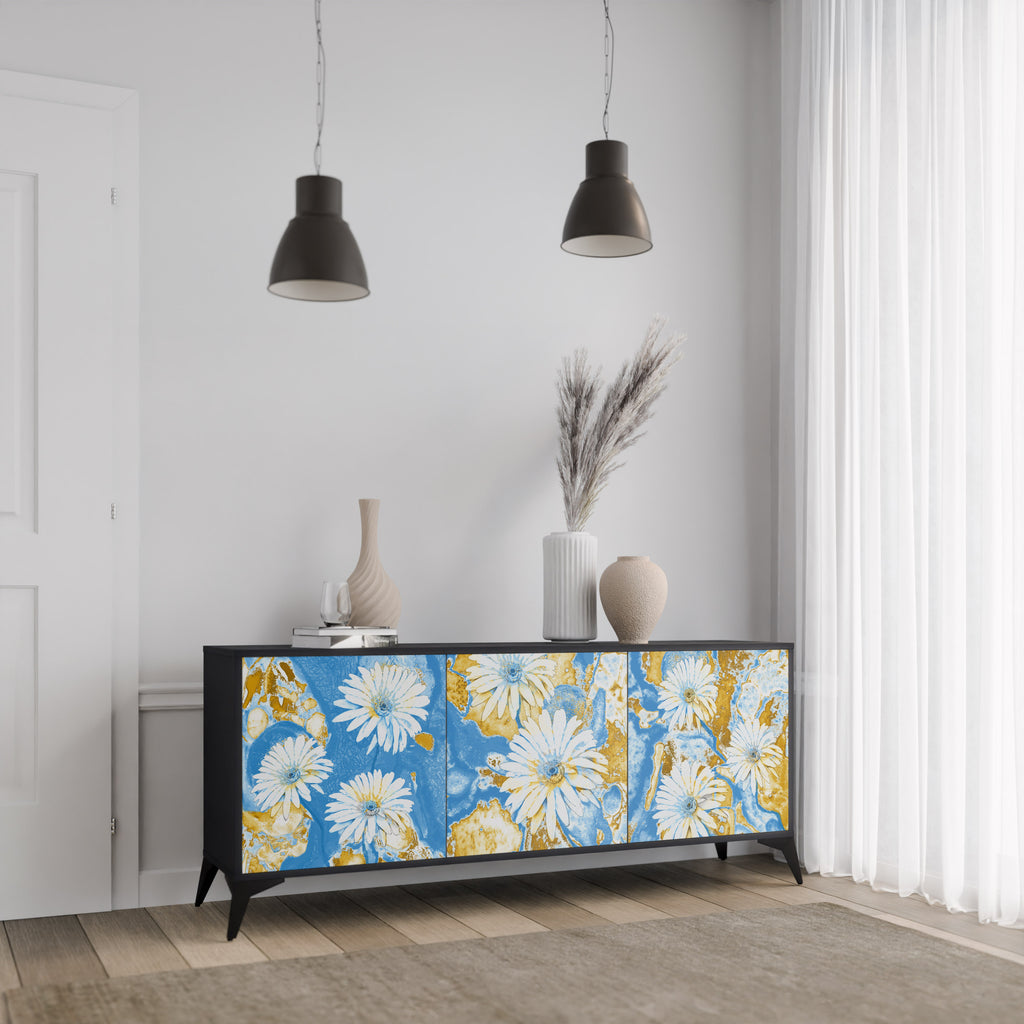 DAISY LUXE 3-türiges Sideboard