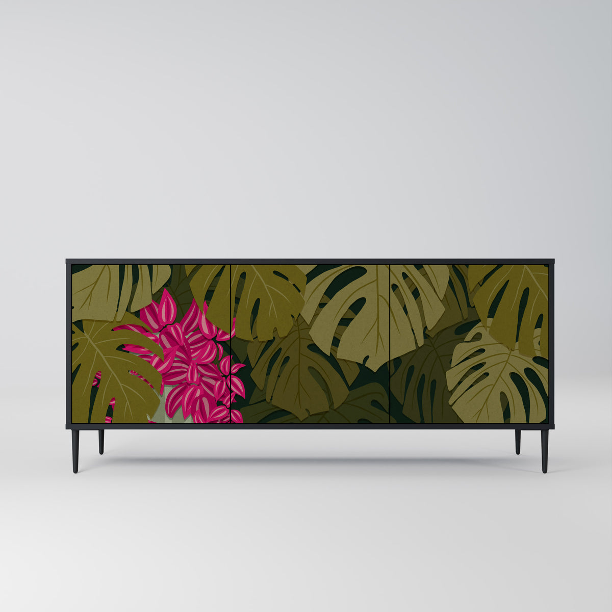 TROPICAL BEAUTY 3-türiges Sideboard
