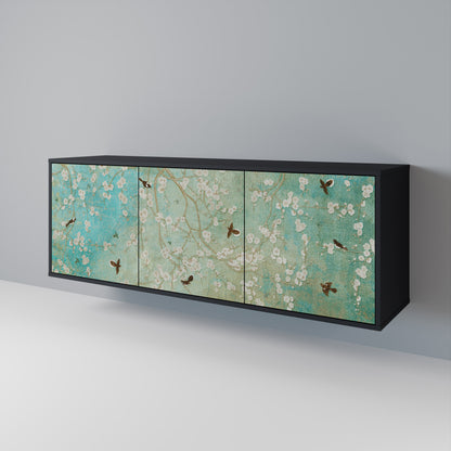 BLOOMING CHARM Aparador de 3 Puertas
