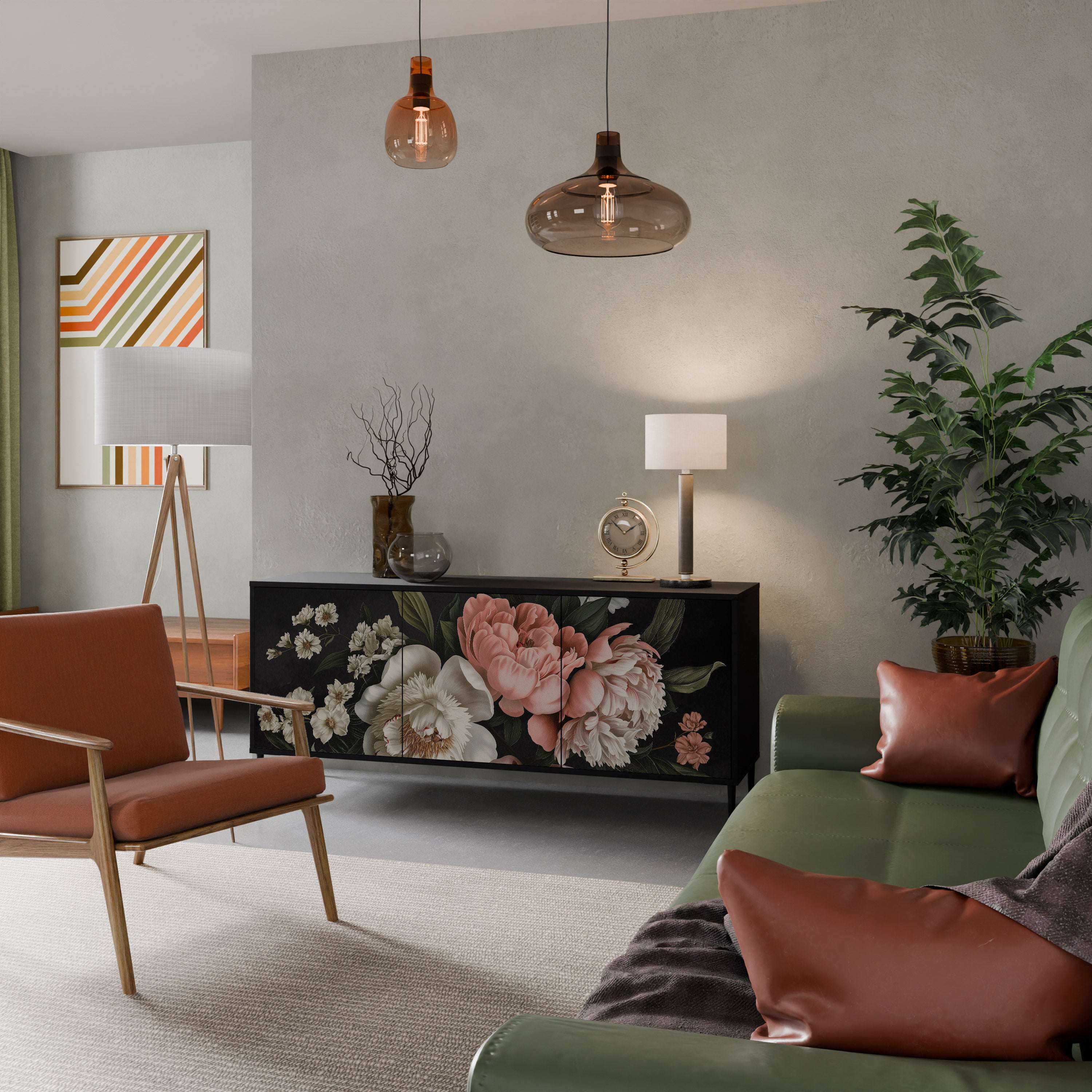 LUSH ELEGANCE 3-türiges Sideboard