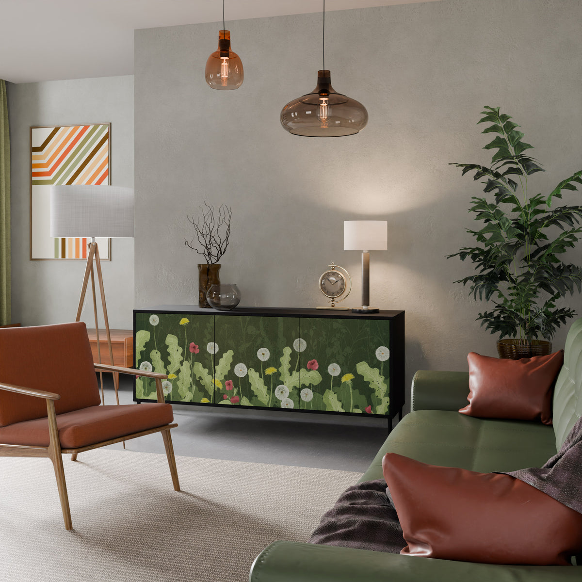 DANDELION AMUSE 3-türiges Sideboard
