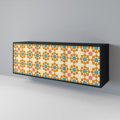 FLORAL DECOR 3-türiges Sideboard