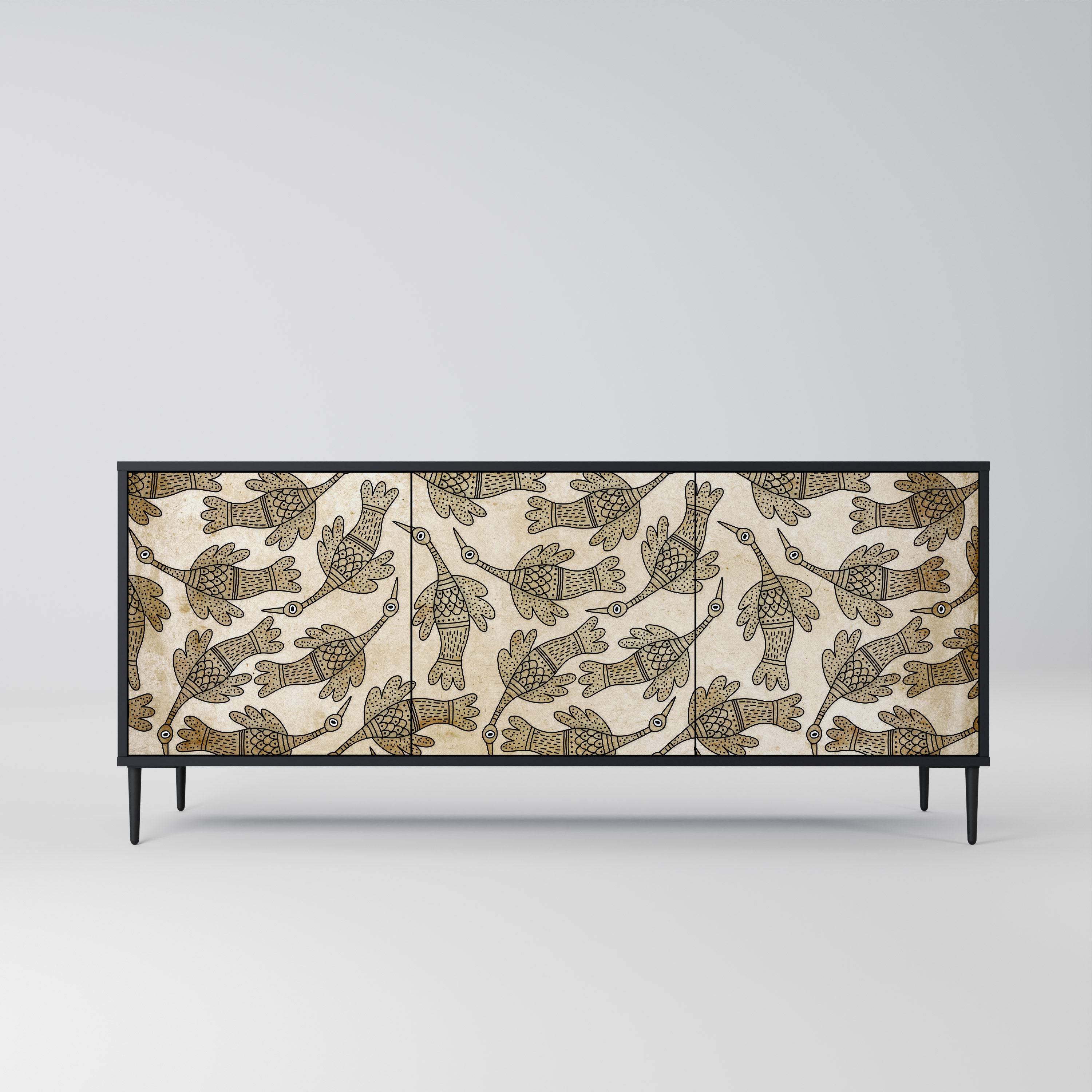 ALMONDINE SONGBIRD 3-Door Sideboard