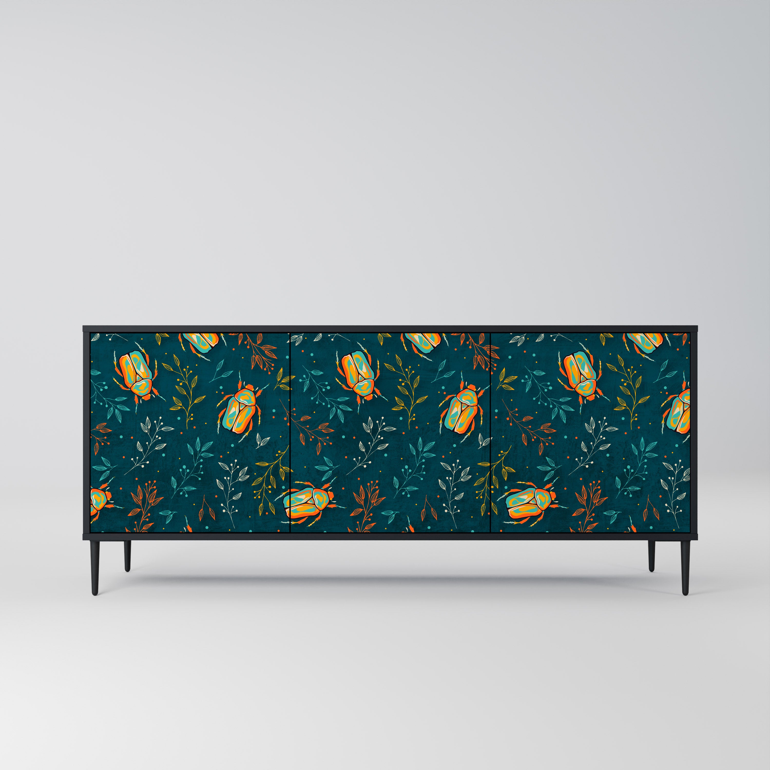 AUTUMN INSECTS 3-Door Sideboard