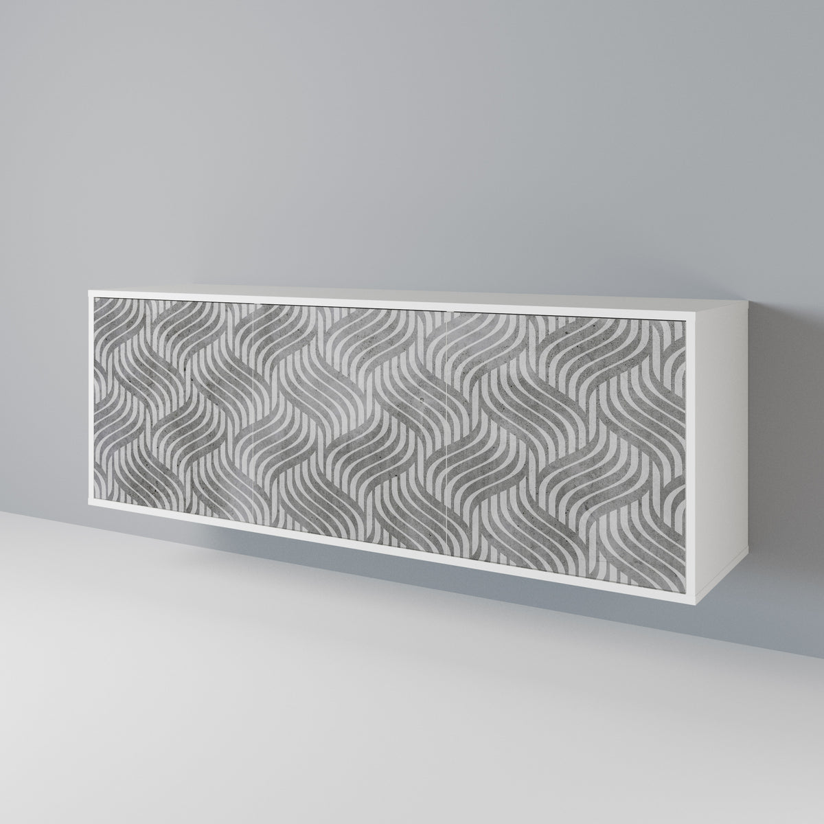 CONCRETE MOVEMENT 3-türiges Sideboard