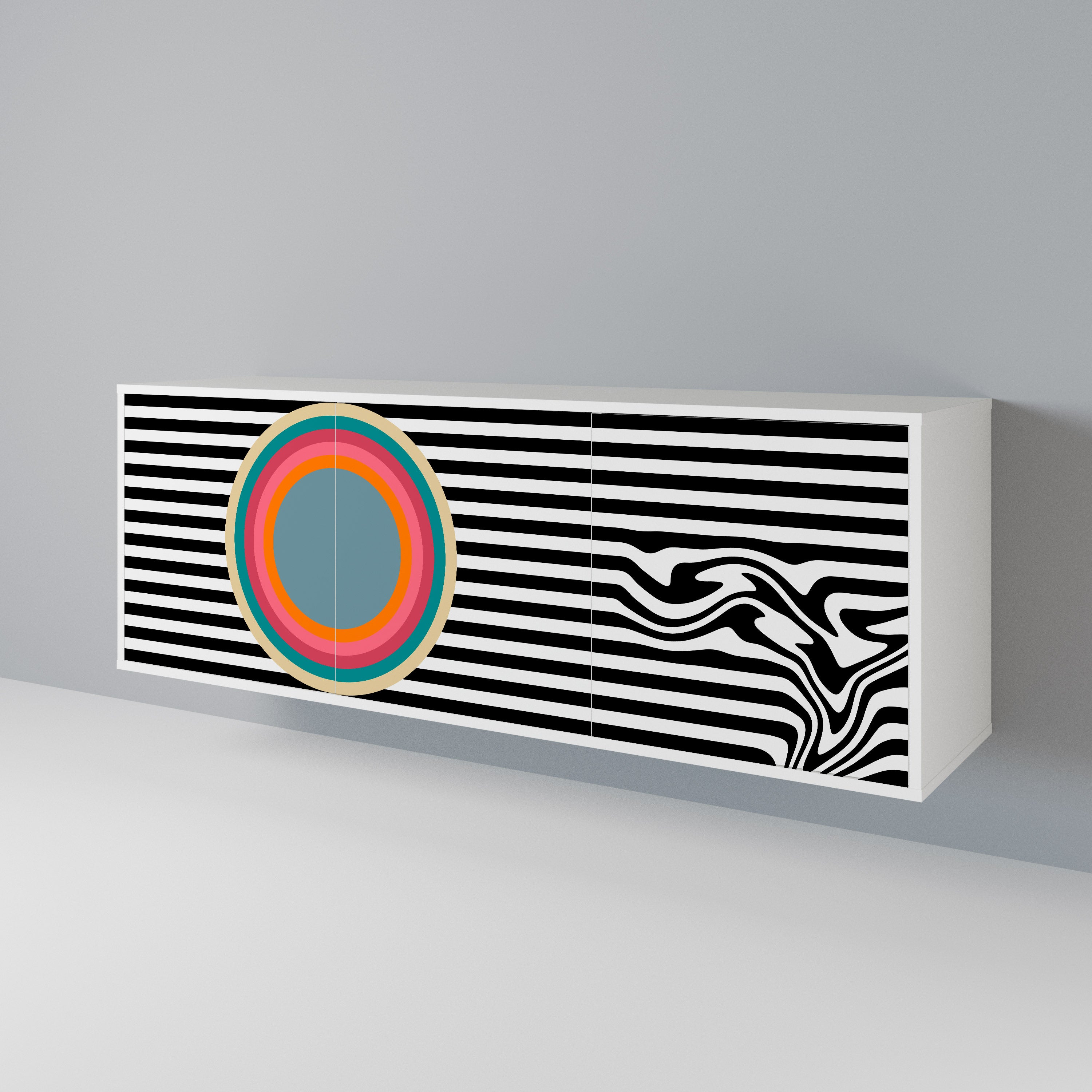 SPECTRA SHOWCASE Aparador de 3 Portas