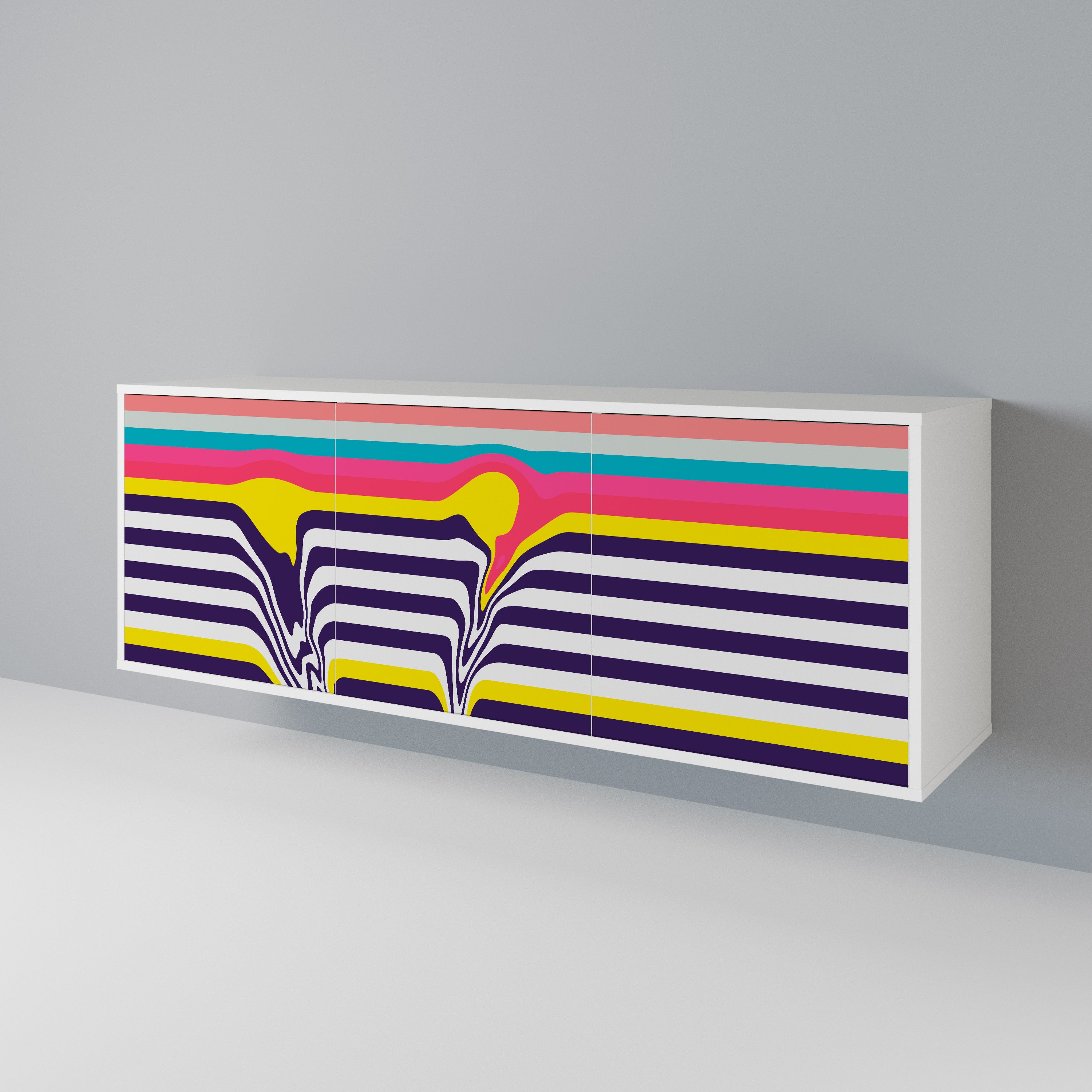 TONE COLLAPSE Aparador de 3 Portas
