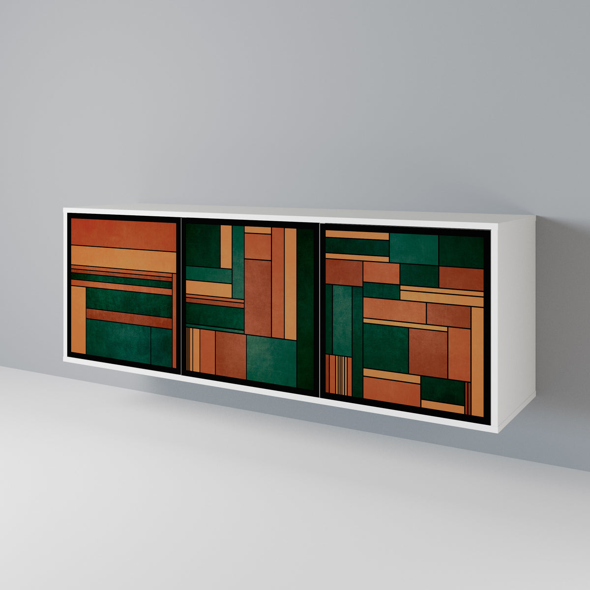 EARTHY FIGURES 3-türiges Sideboard