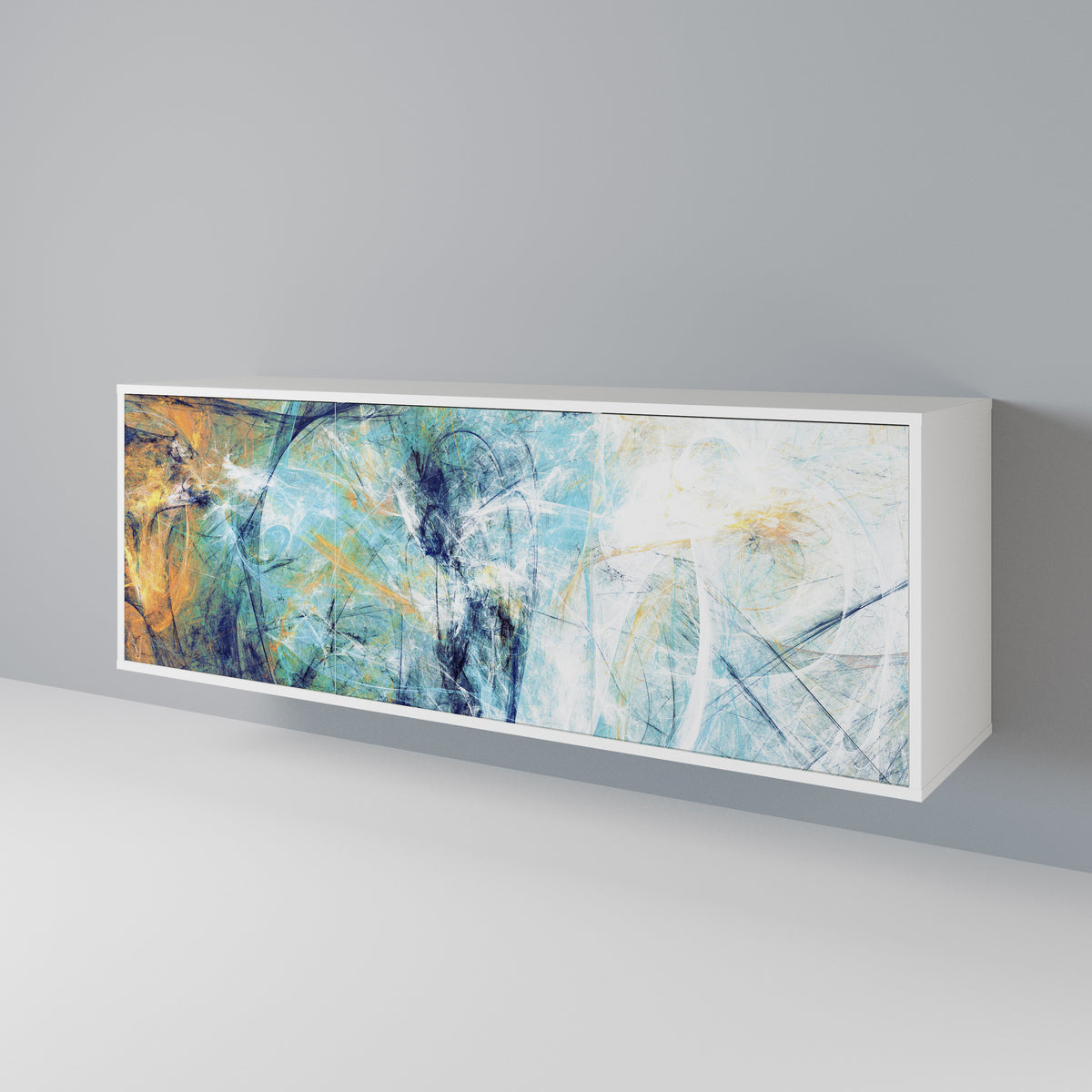 ABSTRACT THOUGHTS Aparador de 3 Portas