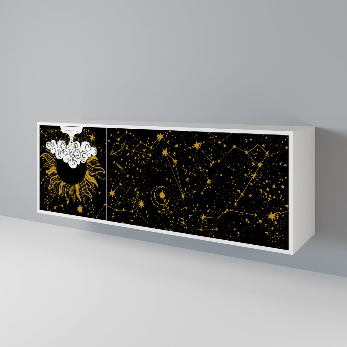 STELLAR CONSTELLATIONS 3-Door Sideboard