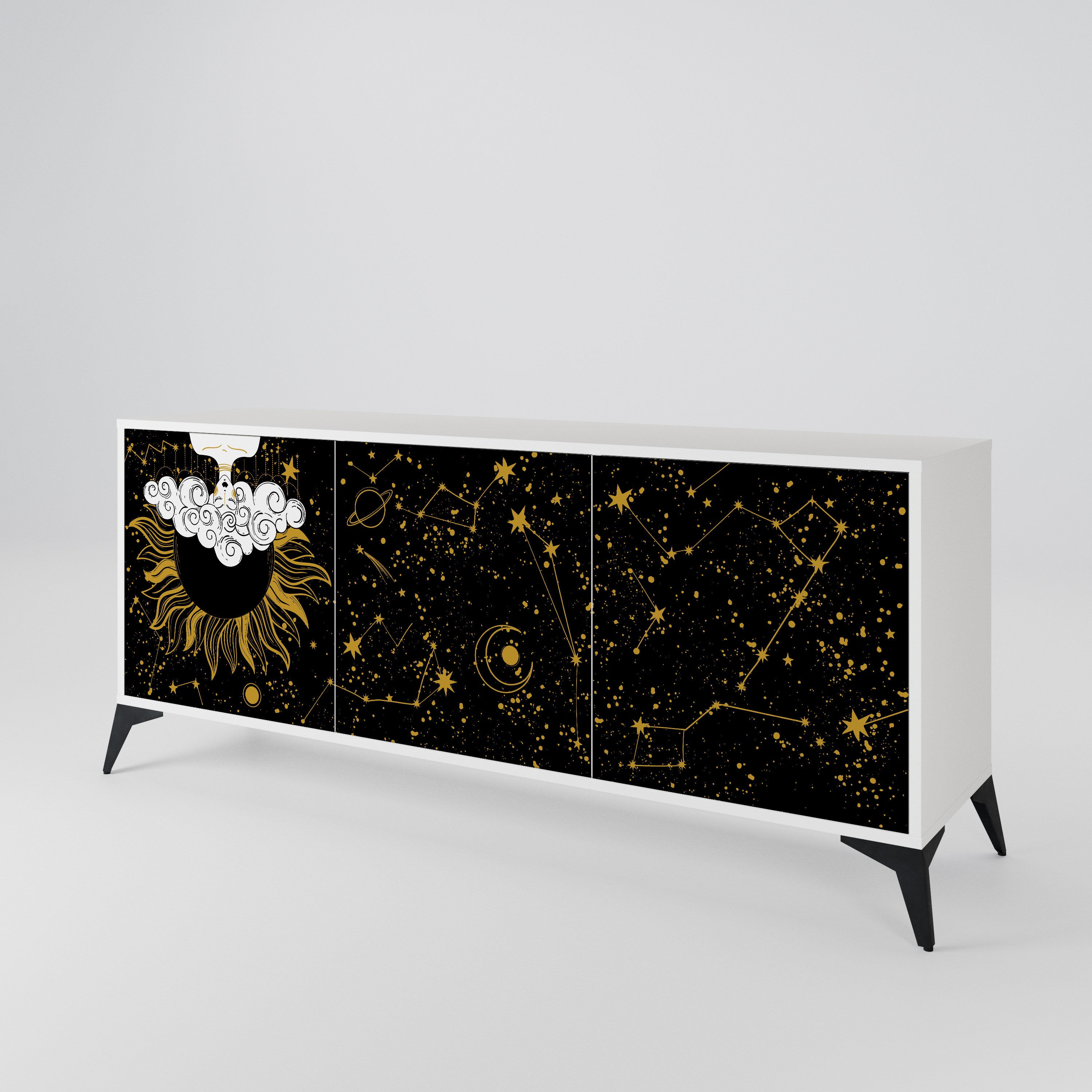 STELLAR CONSTELLATIONS Třídveřová komoda