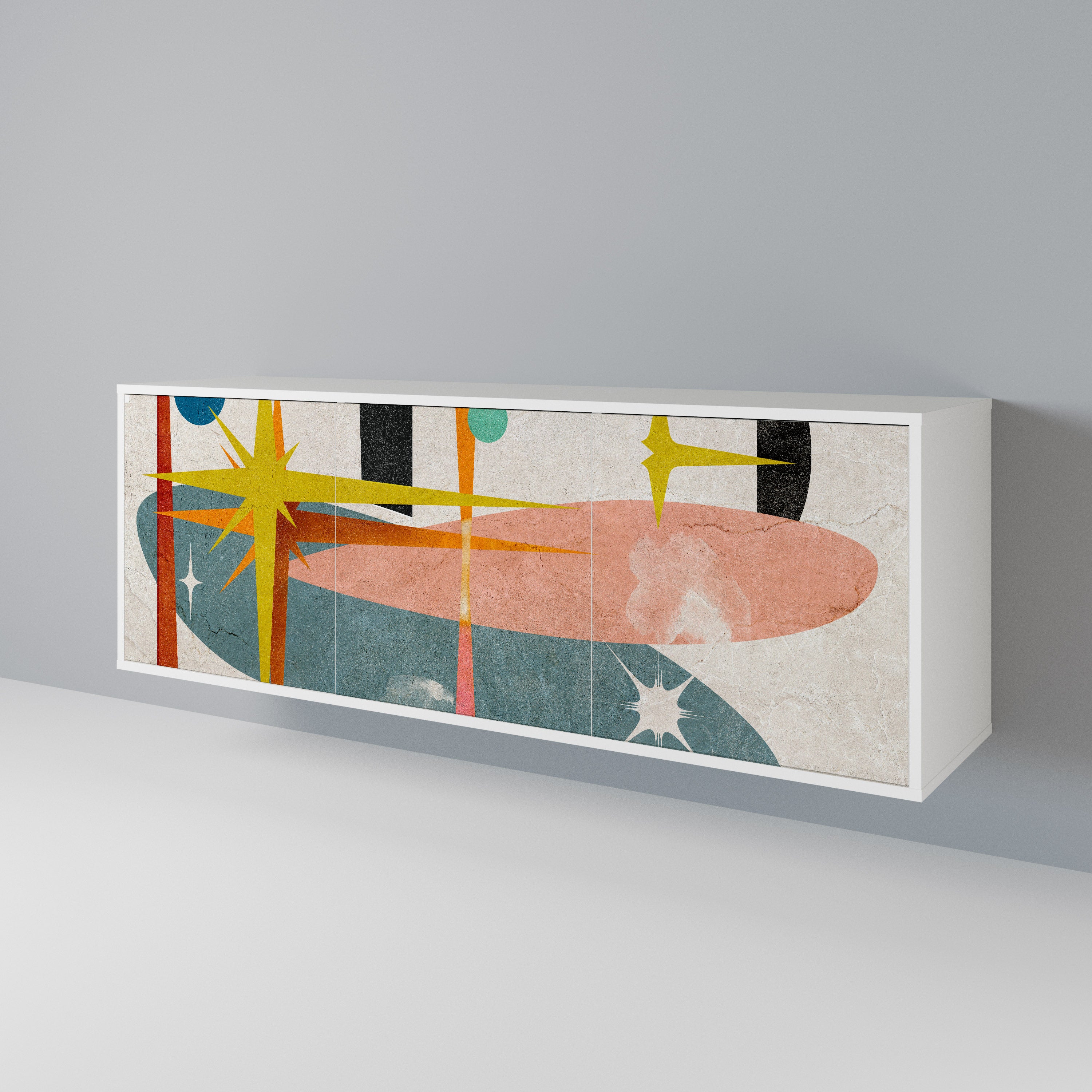 INTERSTELLAR VIBES 3-Door Sideboard