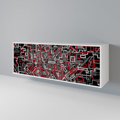 BROKEN LINES 3-türiges Sideboard