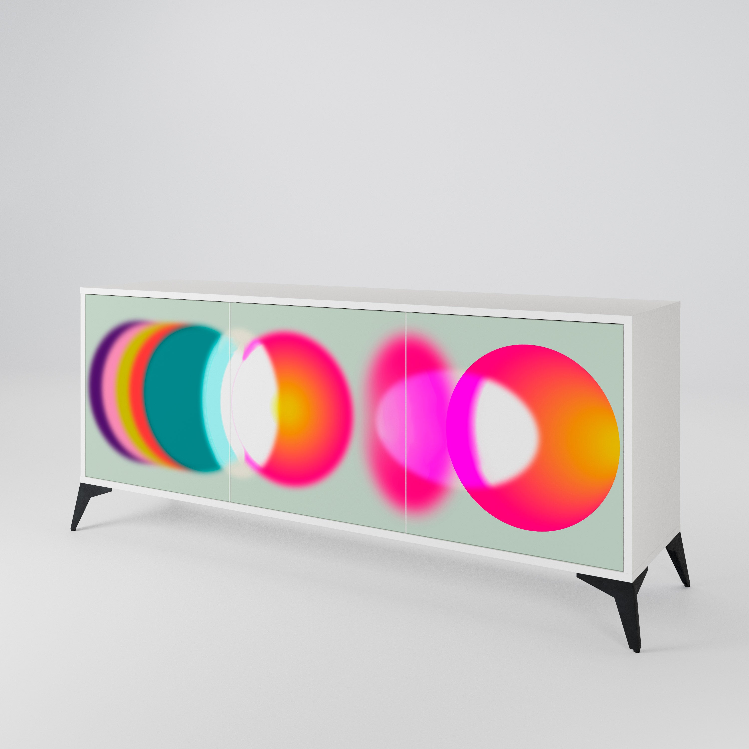 SYMPHONY OF COLORS 3-Door Sideboard