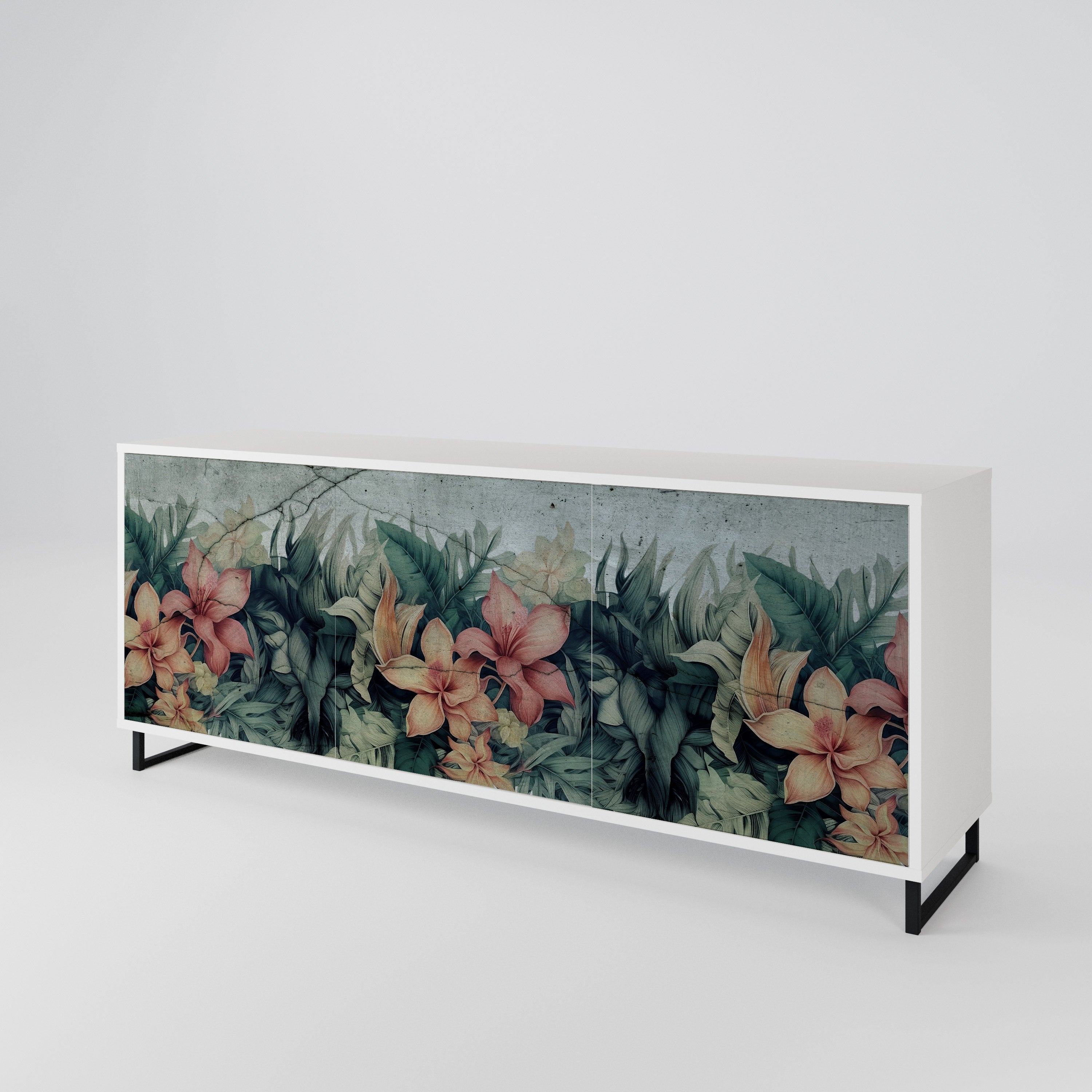 HEAVENLY BLOOM 3-Door Sideboard