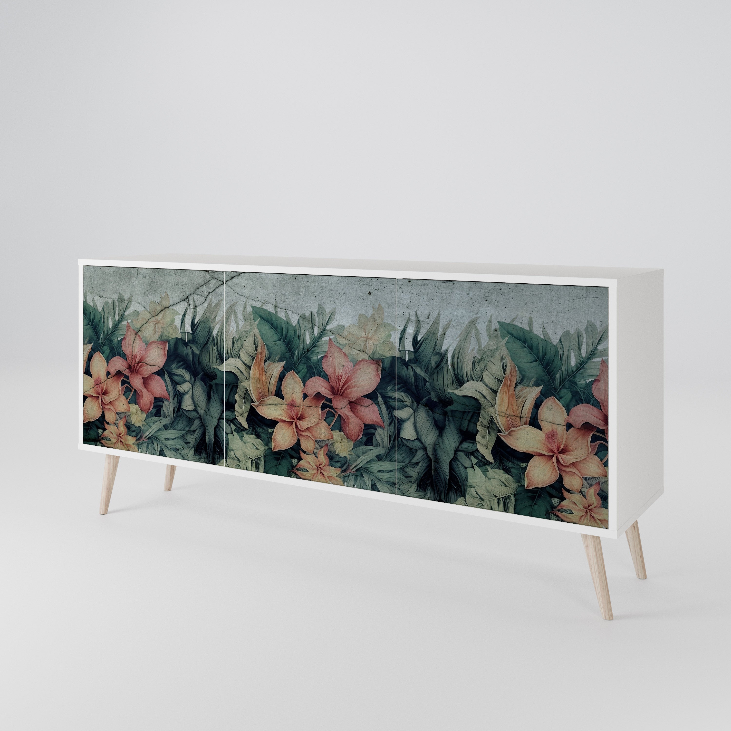 HEAVENLY BLOOM 3-Door Sideboard