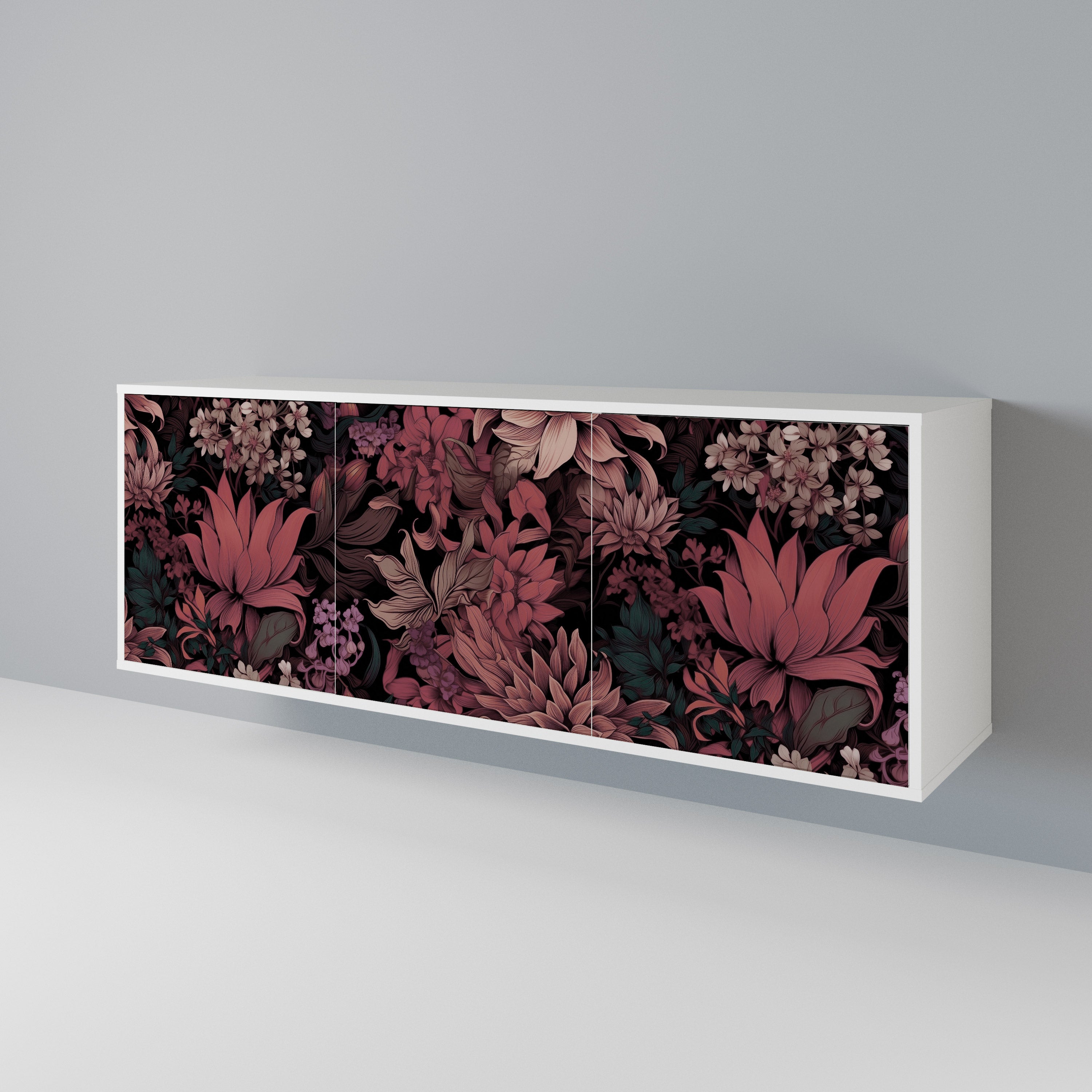 FLORAL WHISPER 3-Door Sideboard