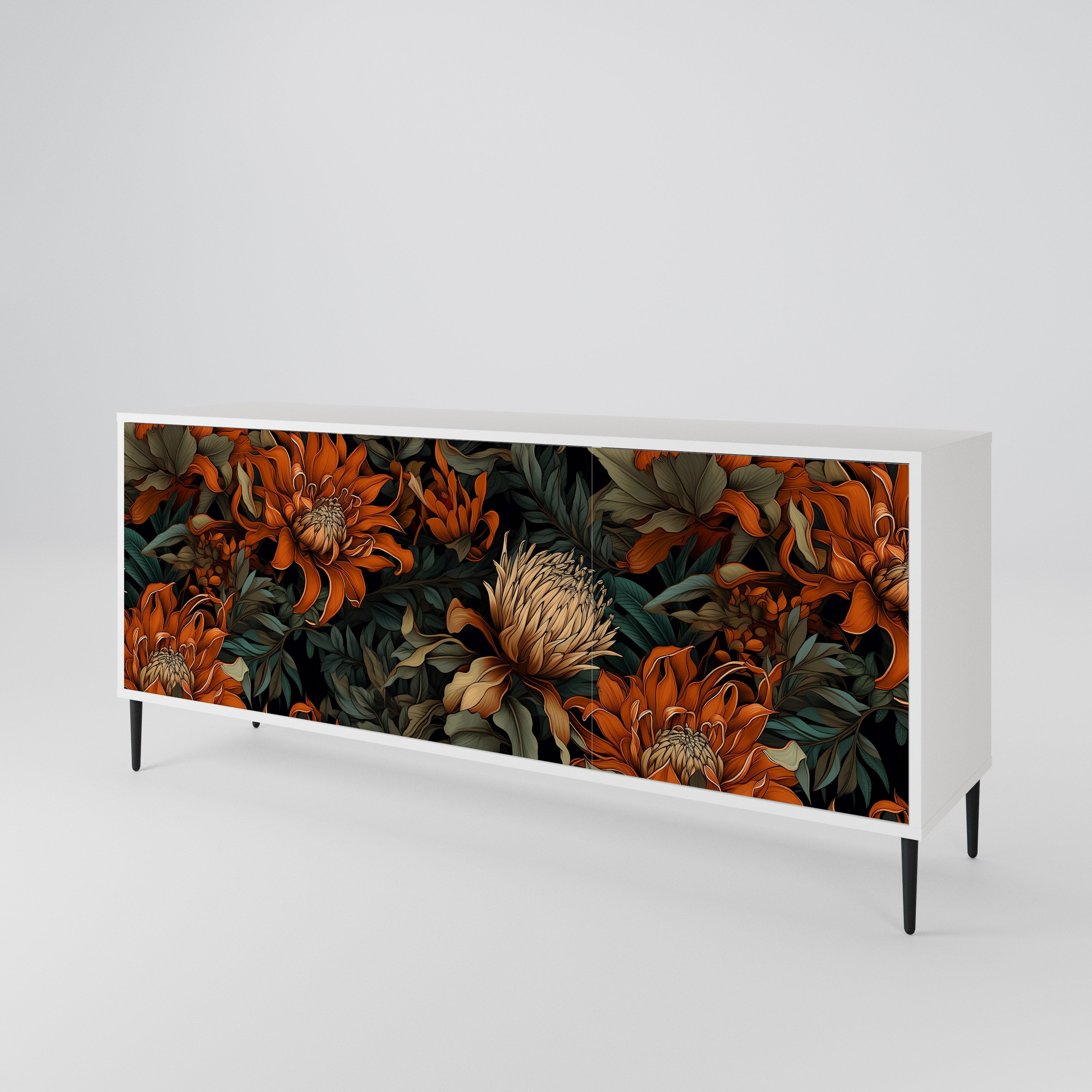 DAWN BLOOM 3-Door Sideboard