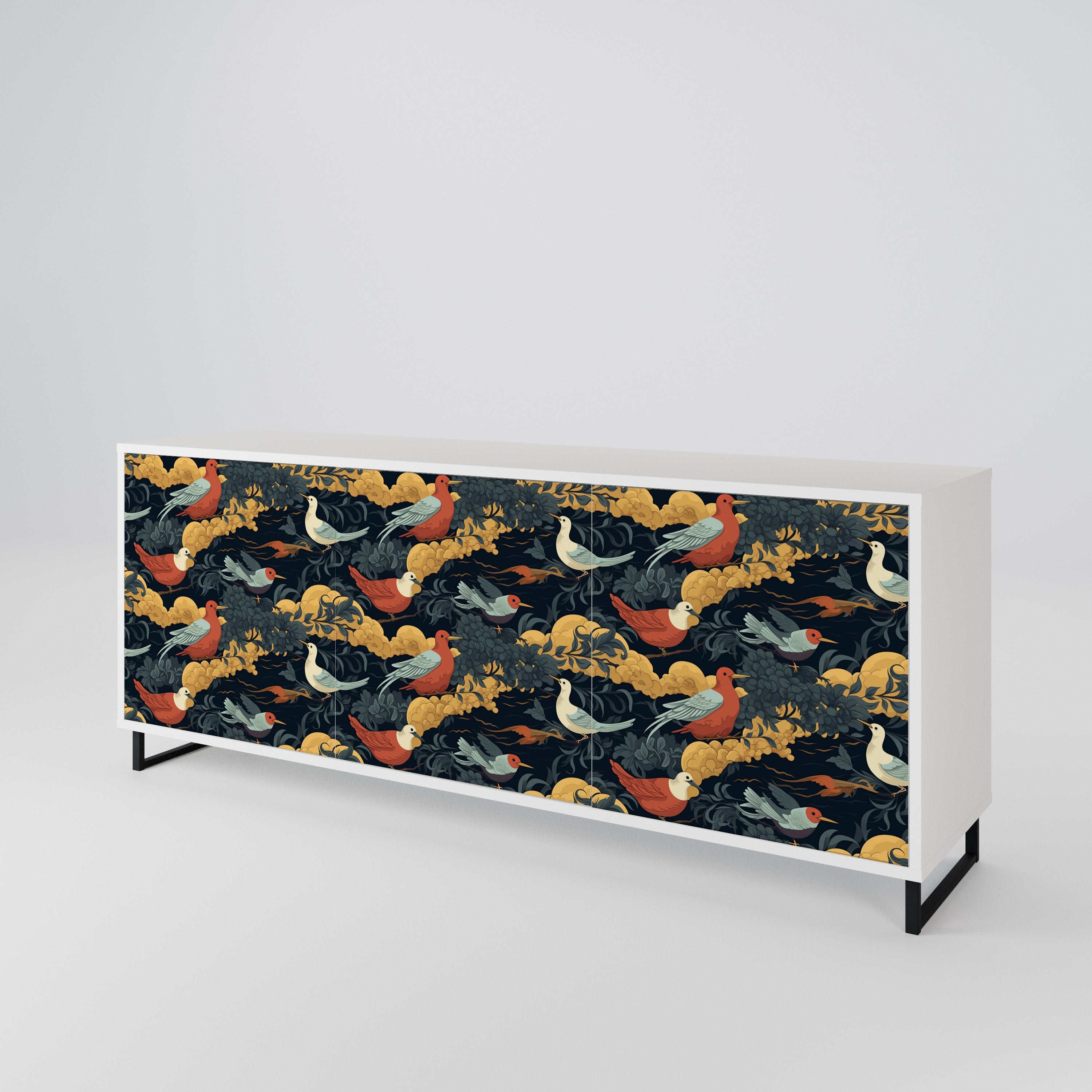 FOWLY DAZE 3-Door Sideboard