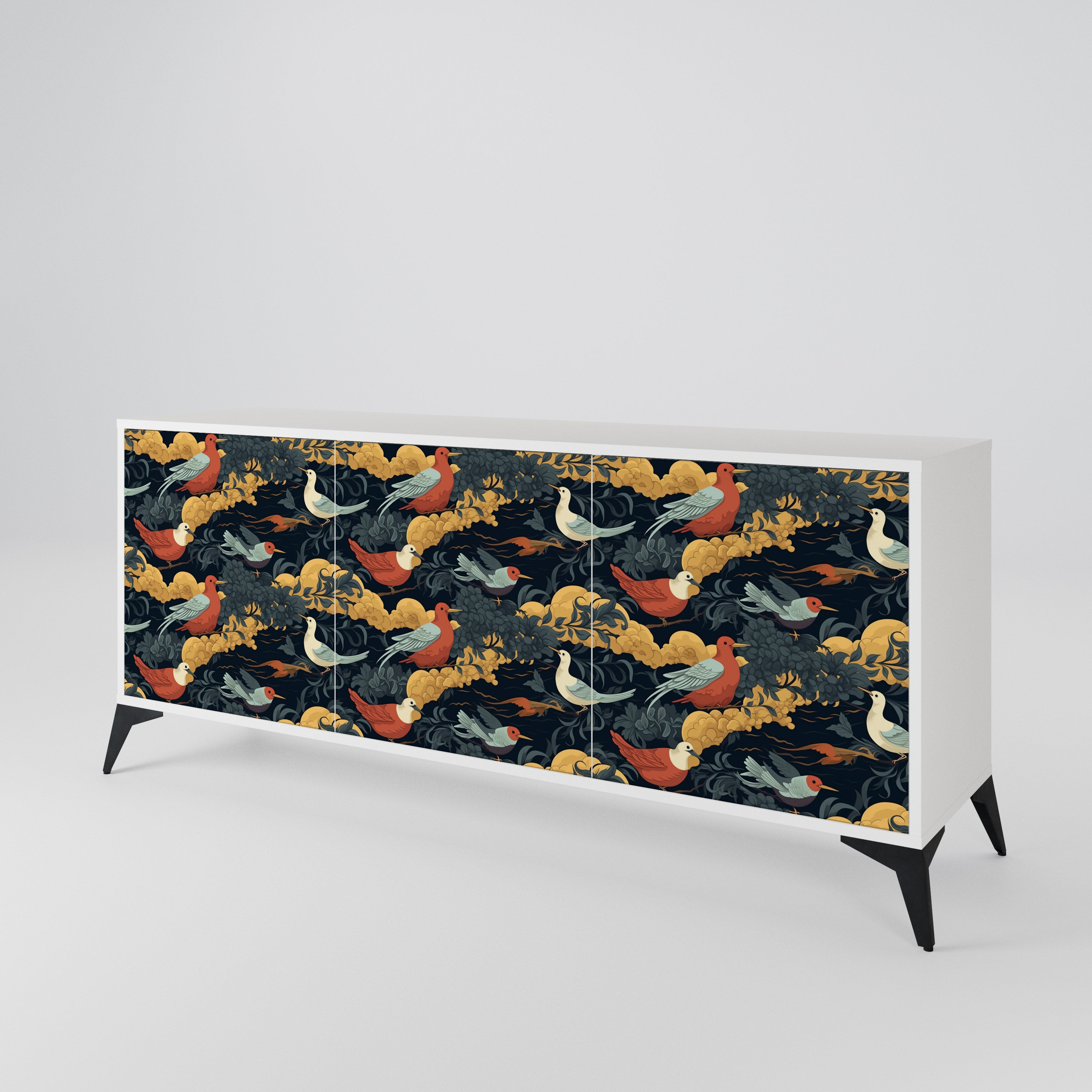 FOWLY DAZE 3-Door Sideboard