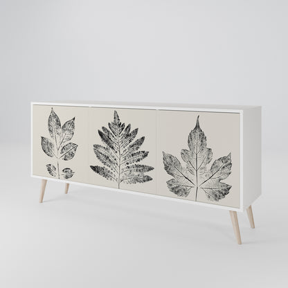 LEAFY STAMPS Třídveřová komoda