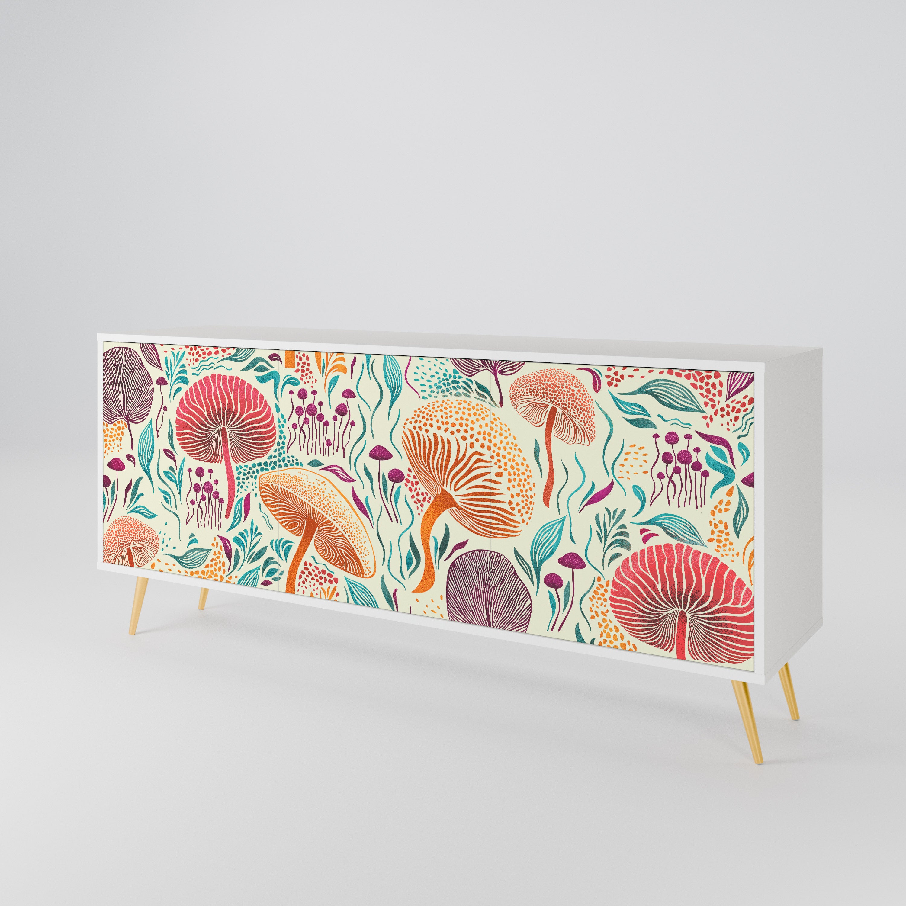 FUNGUS FANTASY 3-Door Sideboard