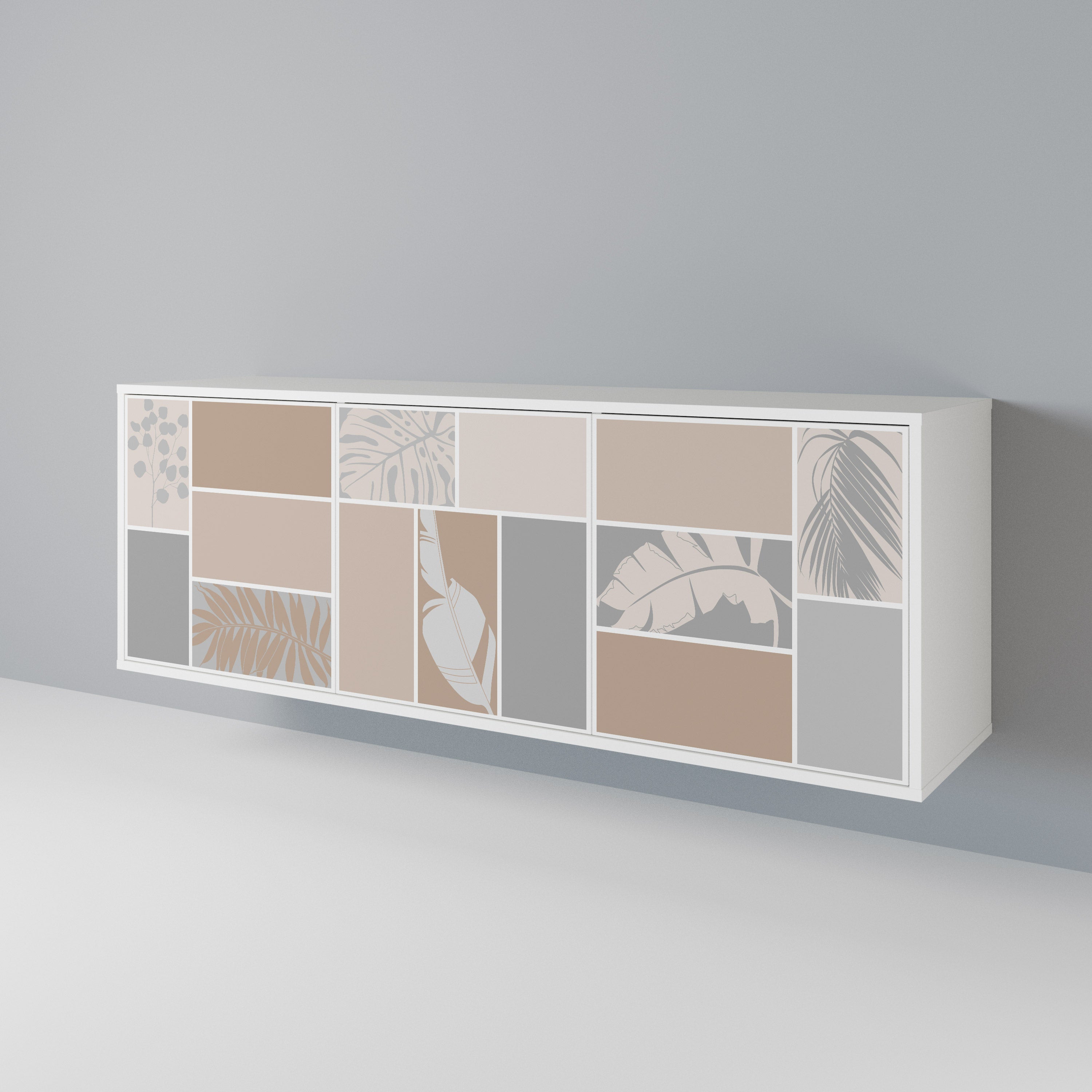 TROPICAL SHAPES 3-Door Sideboard