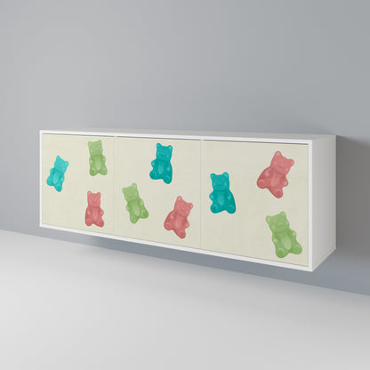 GUMMY BEARS Třídveřová komoda