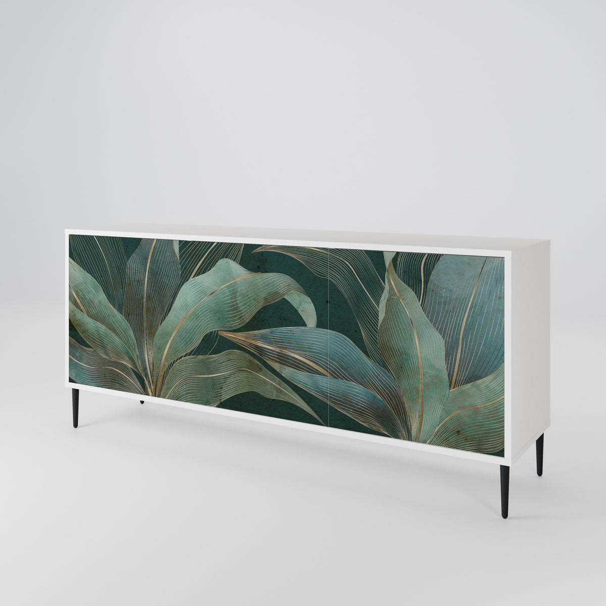 ROYAL GREEN Aparador de 3 Portas