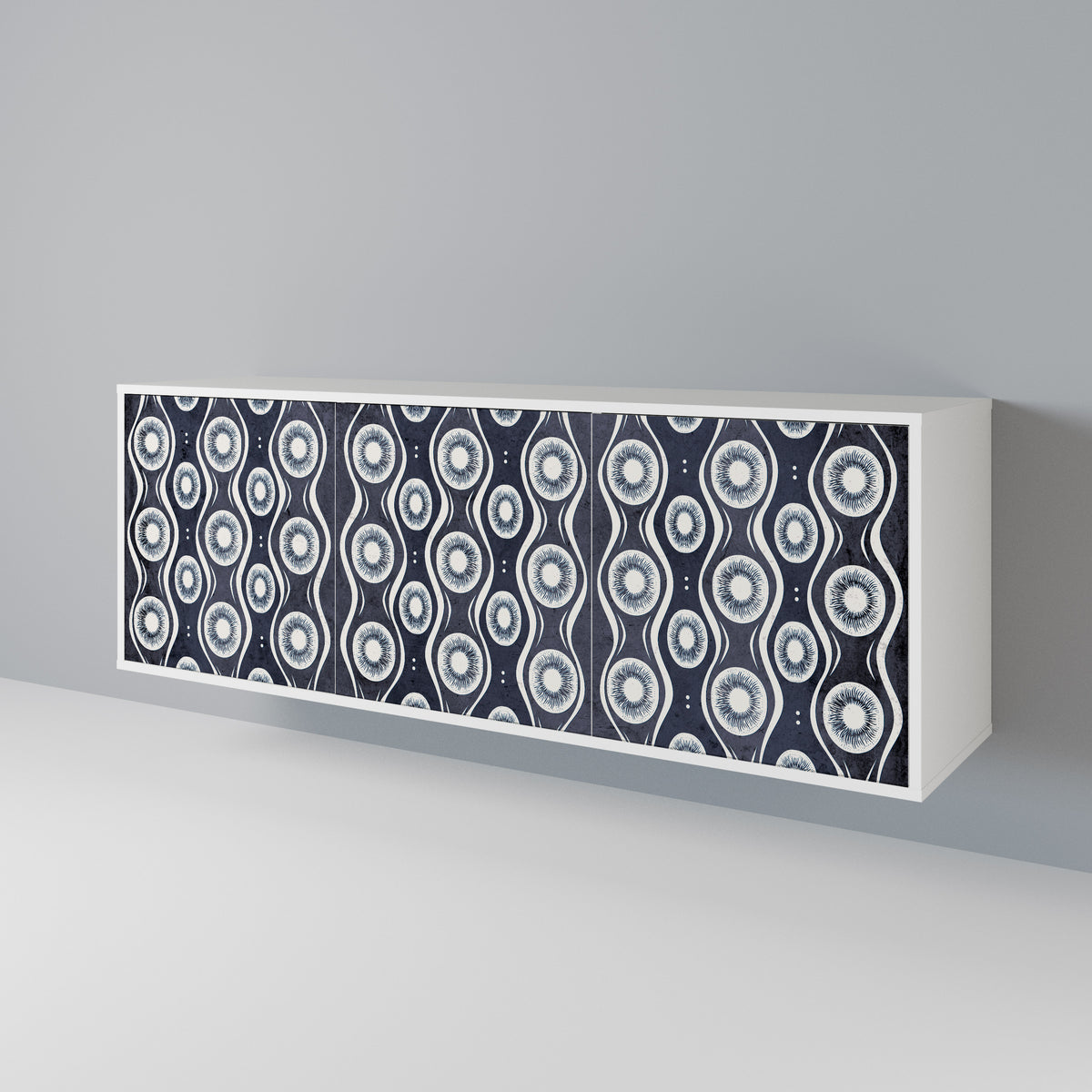 GRAPHITE EYES 3-Door Sideboard