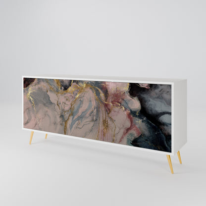 GILDED SWIRLS 3-Door Sideboard