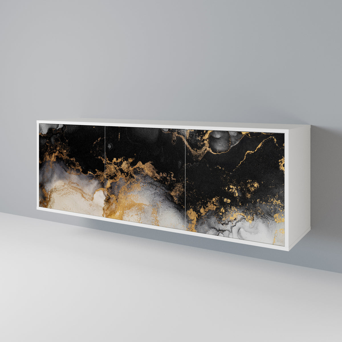 MARBLE OF TOMMORROW Aparador de 3 Portas