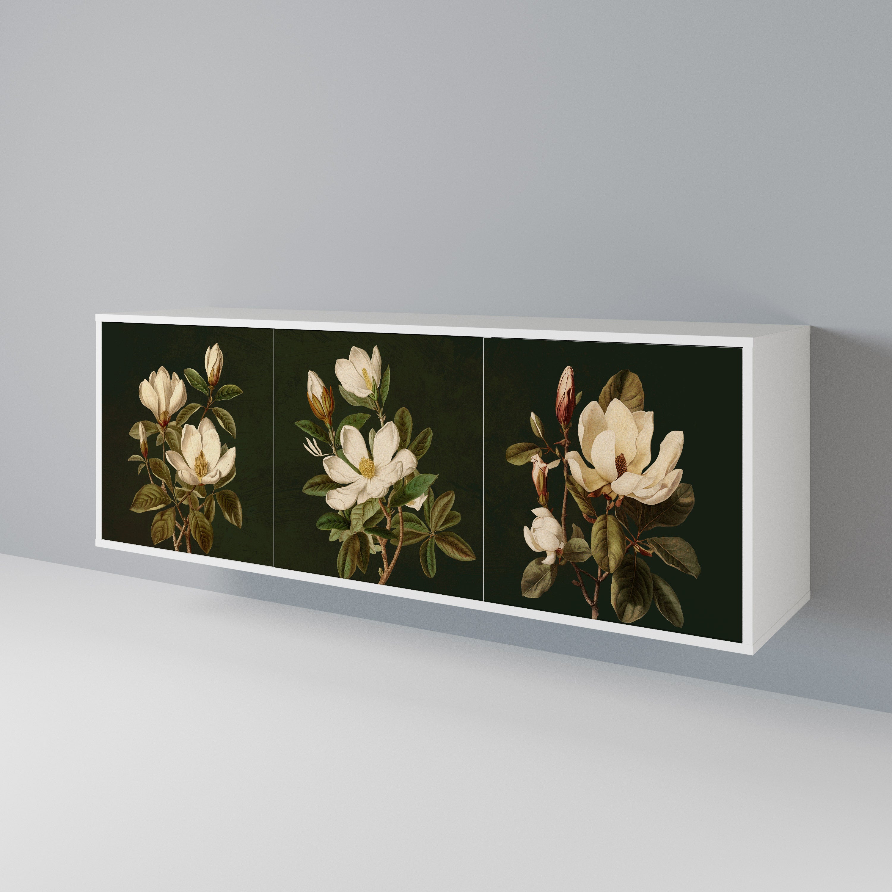 FLORAL NOIR 3-Door Sideboard