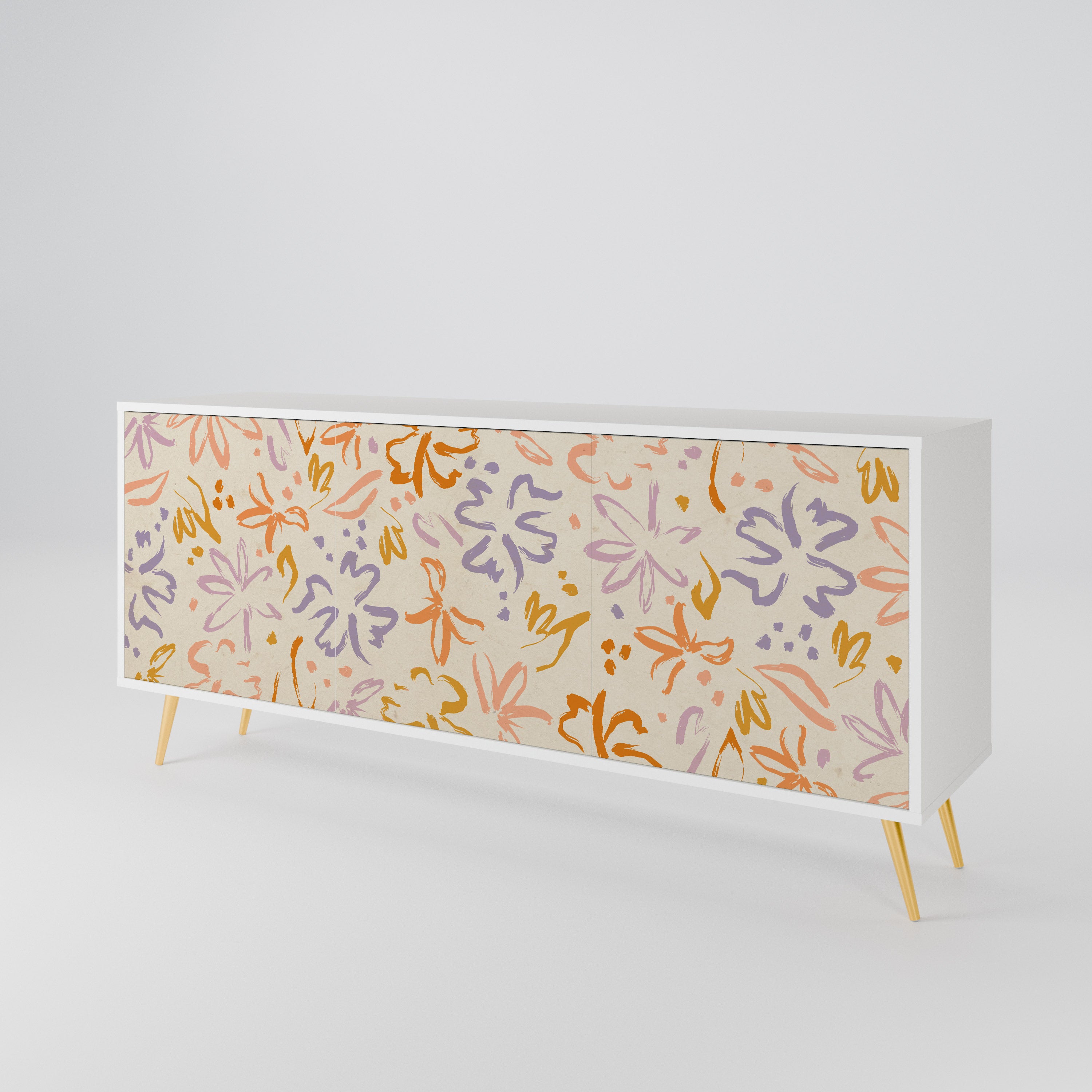 SPRING WHIMSY 3-Door Sideboard