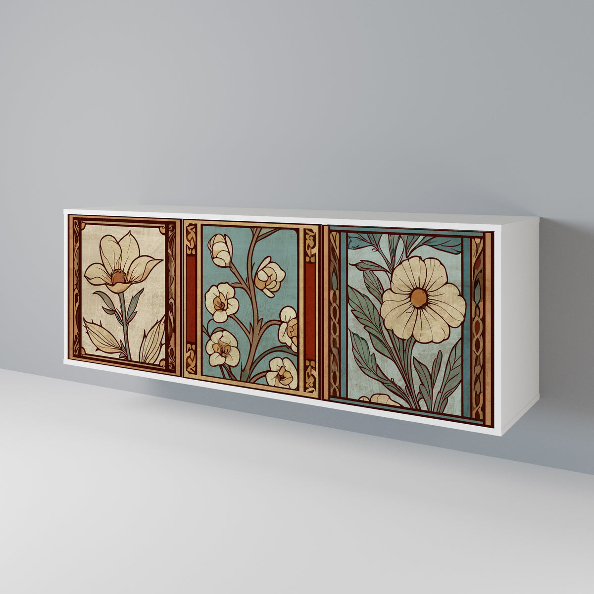 TIMELESS FLORA 3-türiges Sideboard