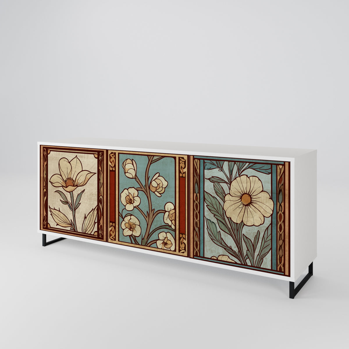 TIMELESS FLORA 3-türiges Sideboard