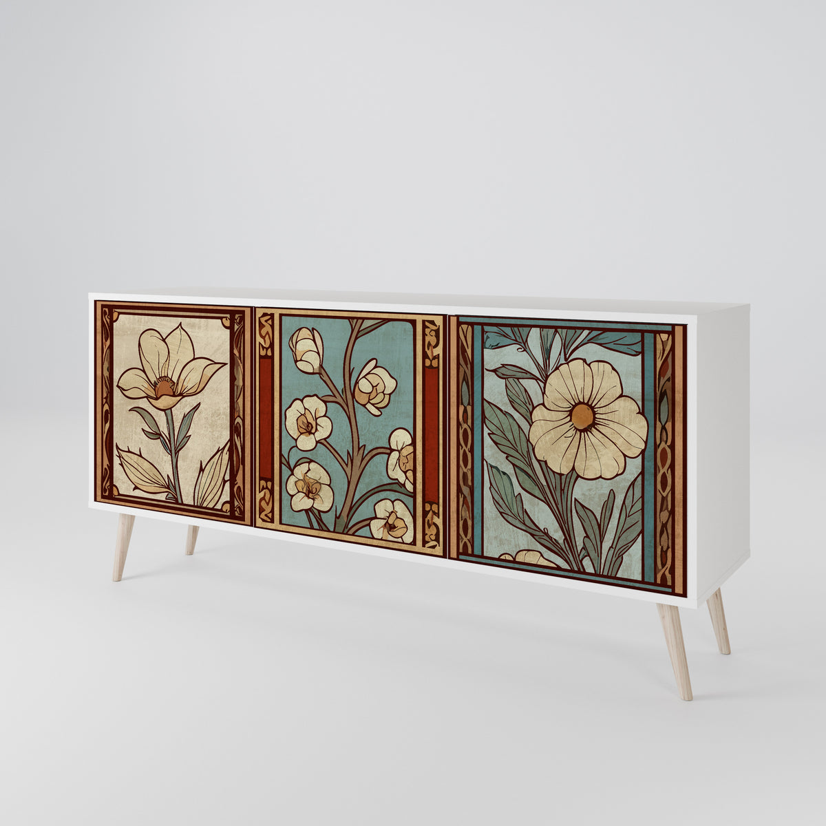 TIMELESS FLORA 3-türiges Sideboard